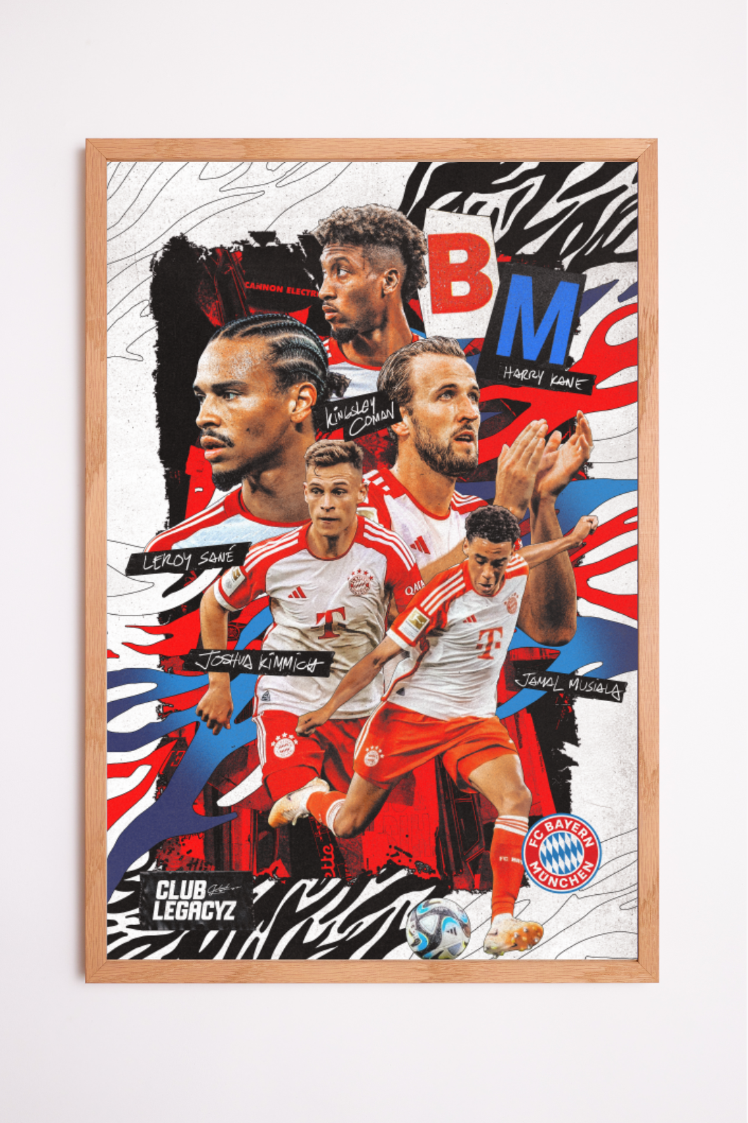 FC Bayern München - Official Poster limited to 999