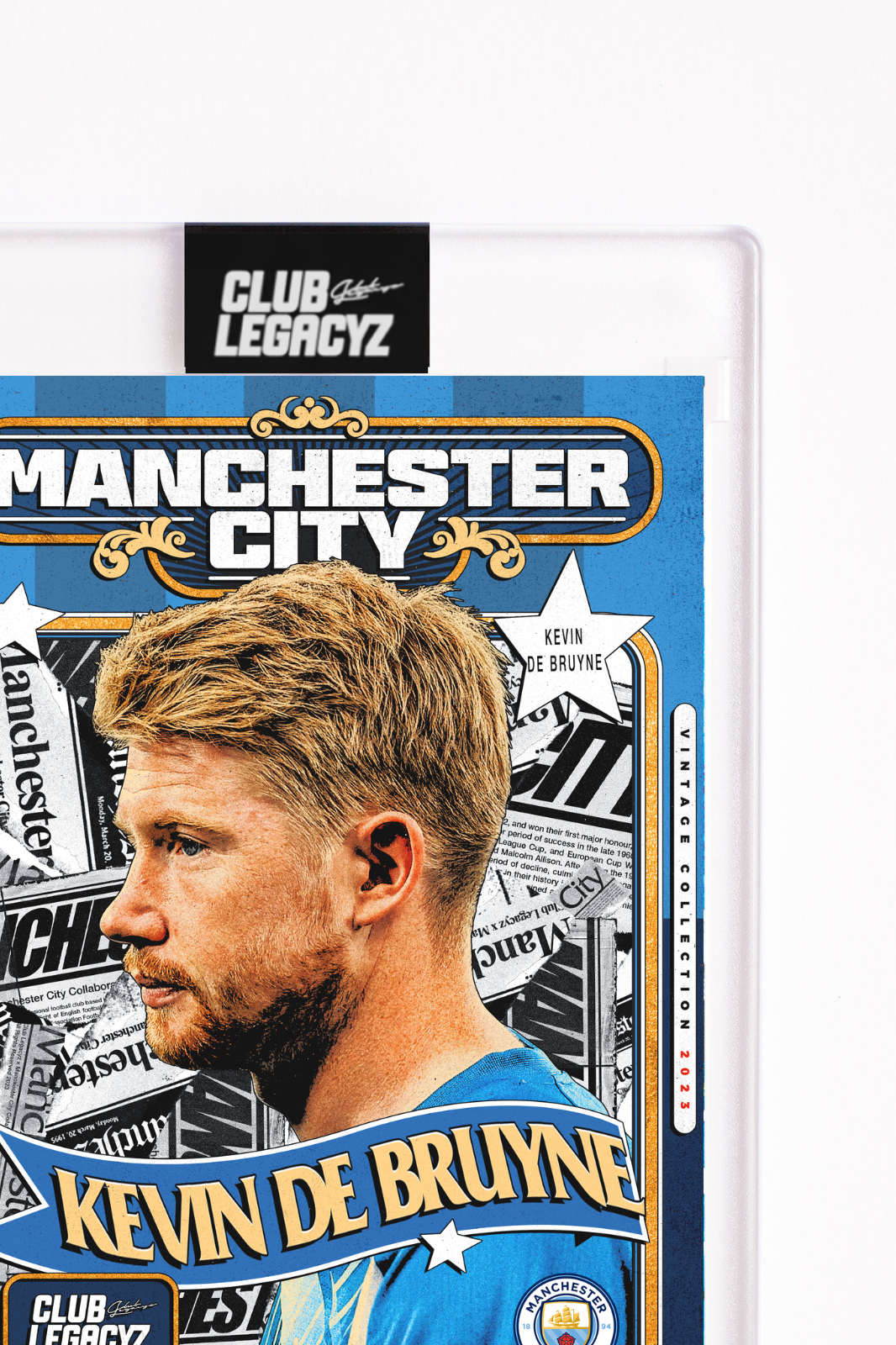 Manchester City - Kevin de Bruyne Retro Icon limited to 100