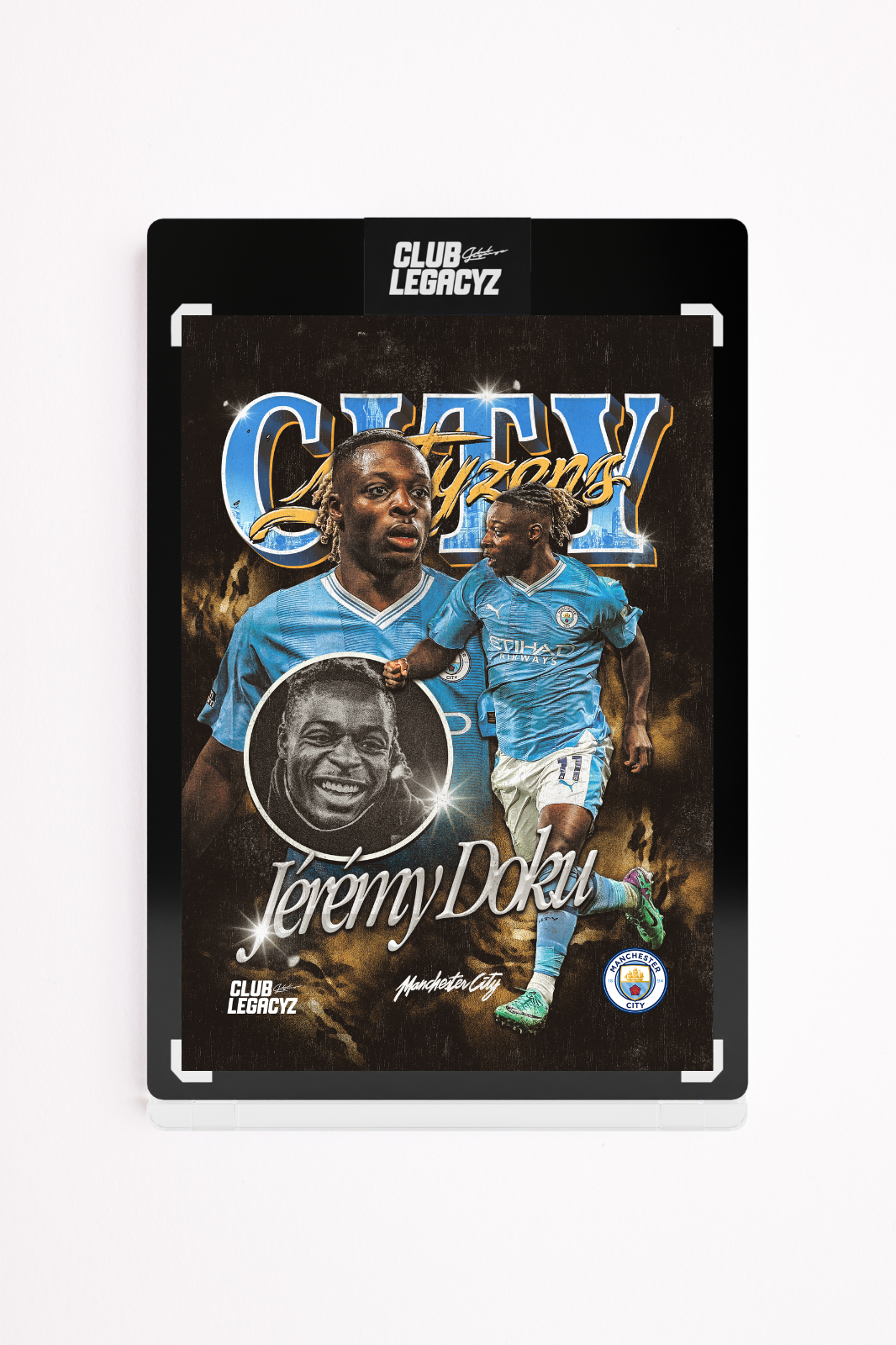 Manchester City - Jérémy Doku Bootleg Icon limited to 100