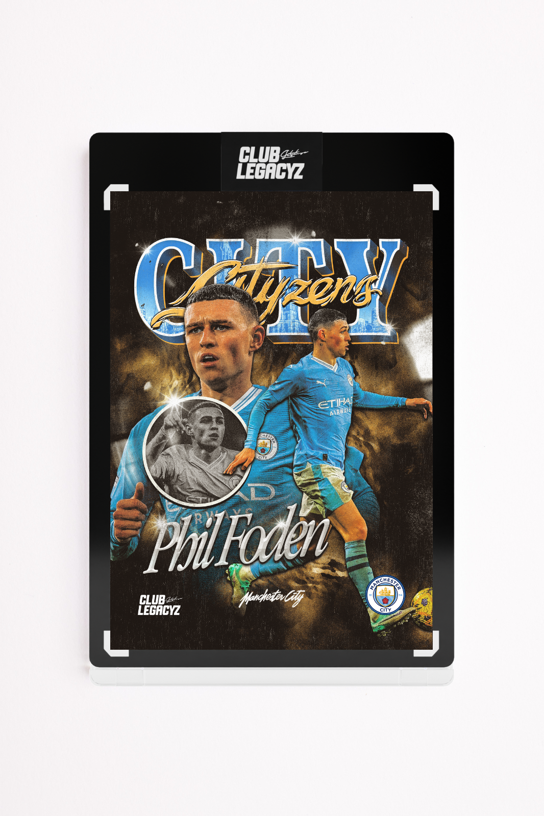 Manchester City - Phil Foden Bootleg Icon limited to 100