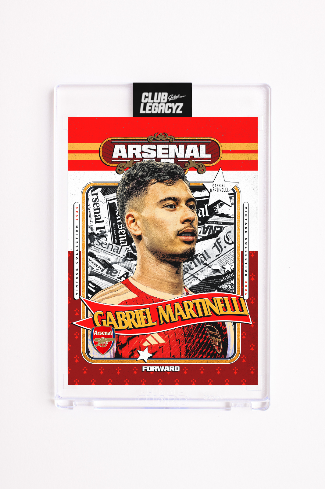 Arsenal FC - Gabriel Martinelli Retro Icon limited to 100