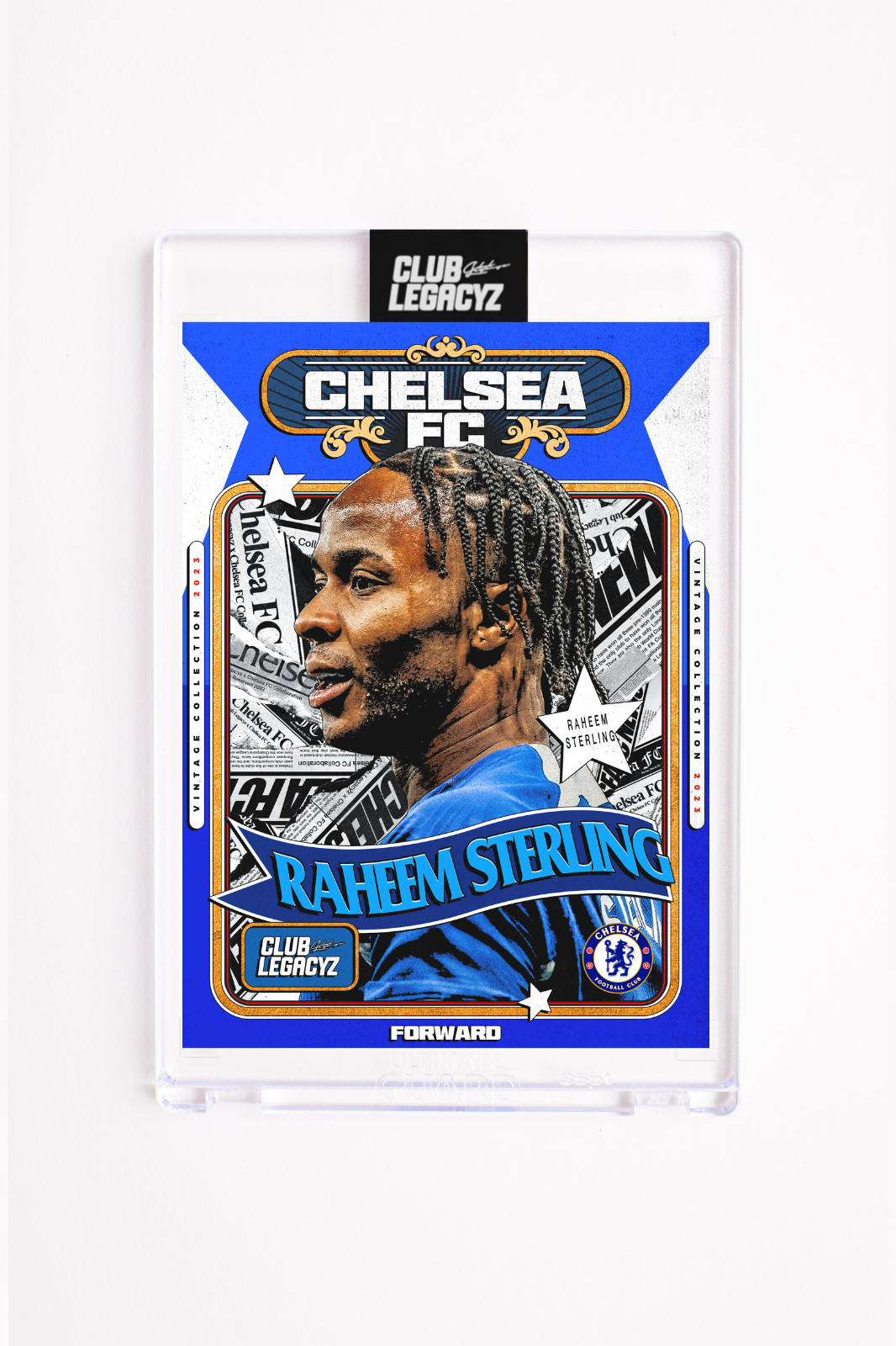 Chelsea FC - Raheem Sterling Retro Icon limited to 100
