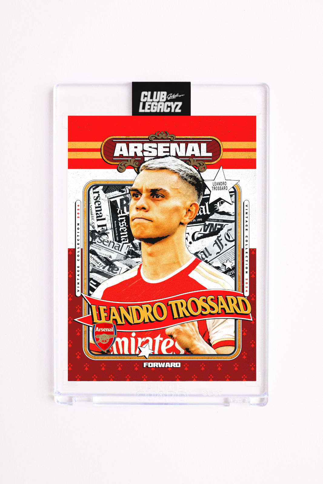 Arsenal FC - Leandro Trossard Retro Icon limited to 100