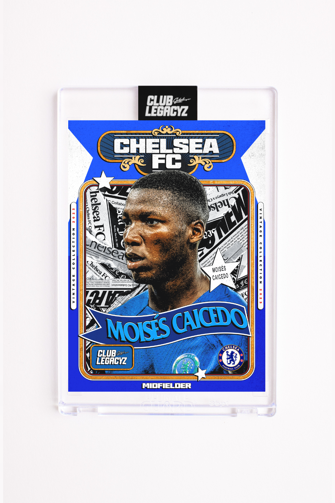 Chelsea FC - Moisés Caicedo Retro Icon limited to 100