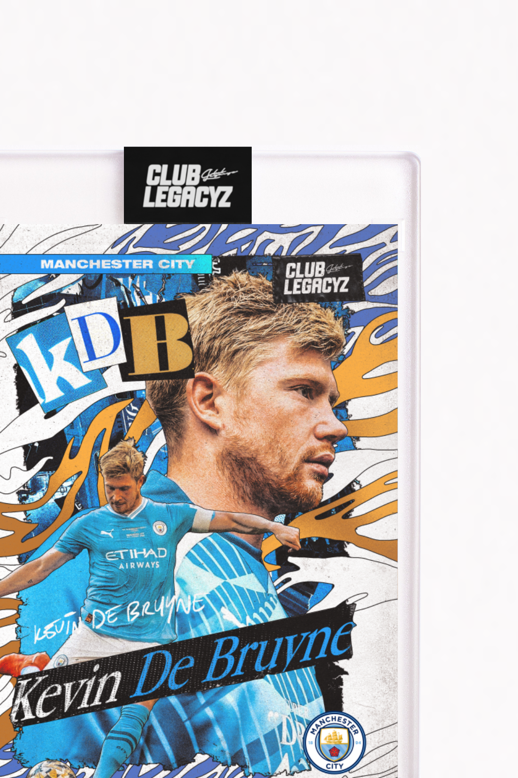 Manchester City - Kevin de Bruyne Icon limited to 999