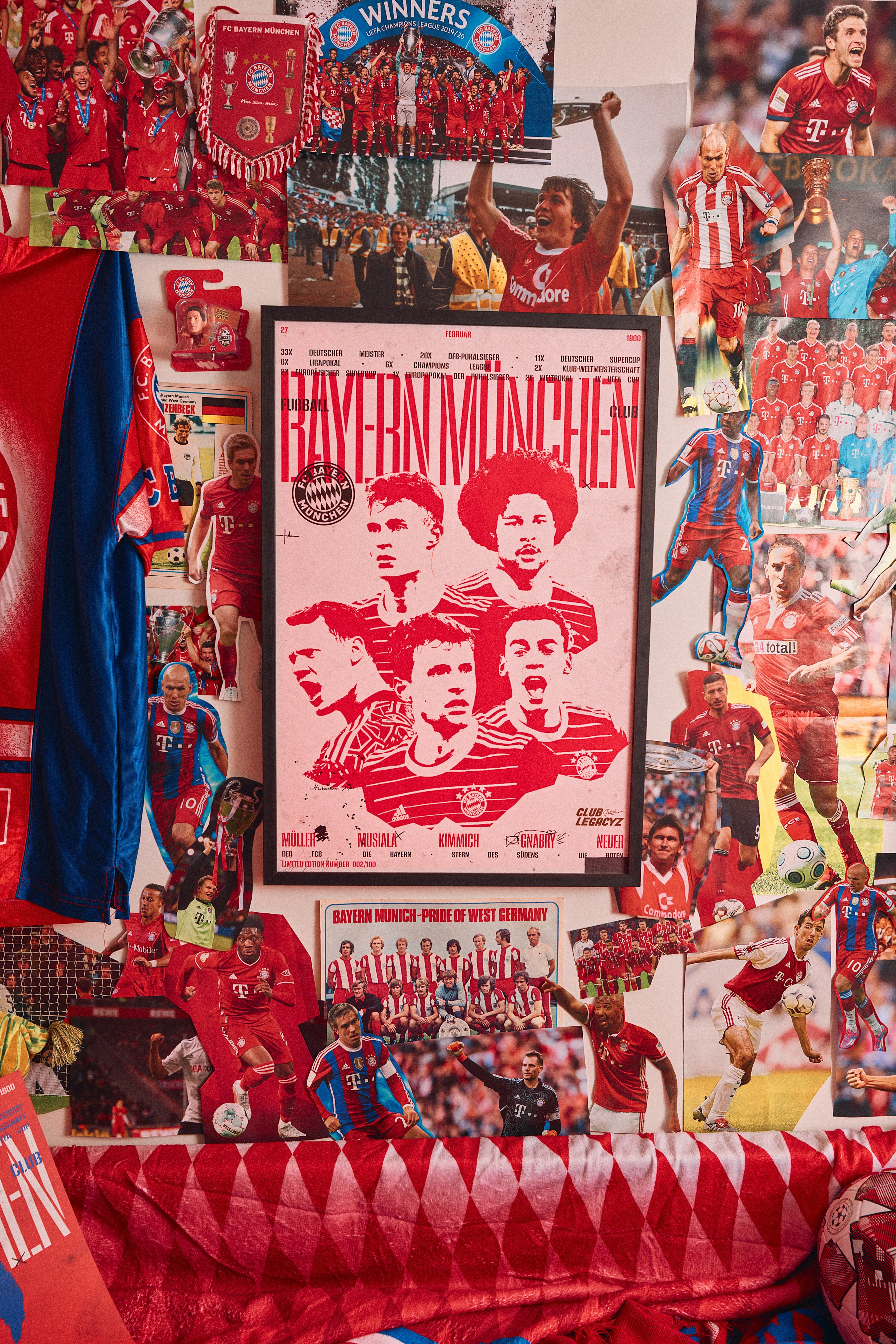 FC Bayern München - Collectible Print