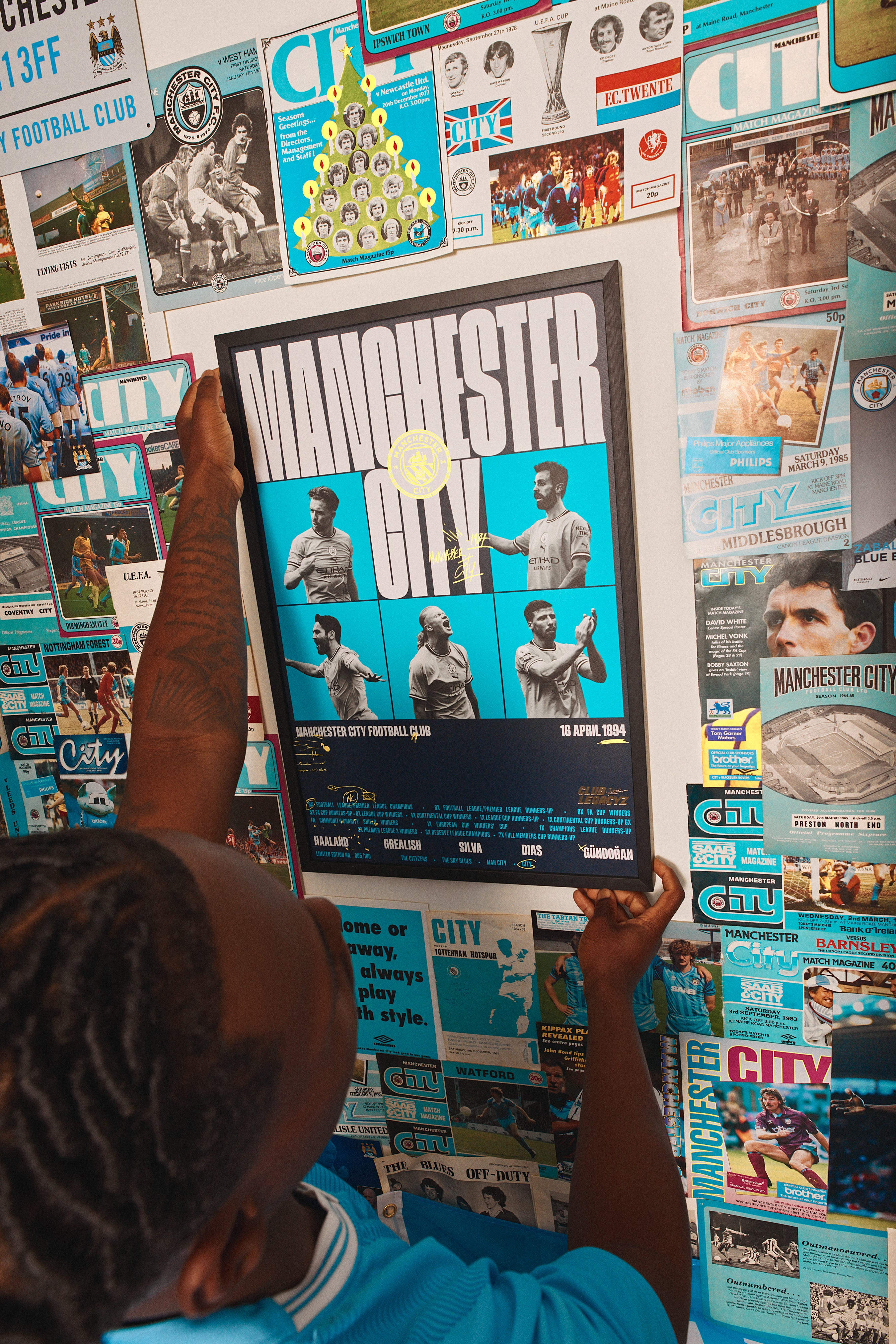 Manchester City - Collectible Print