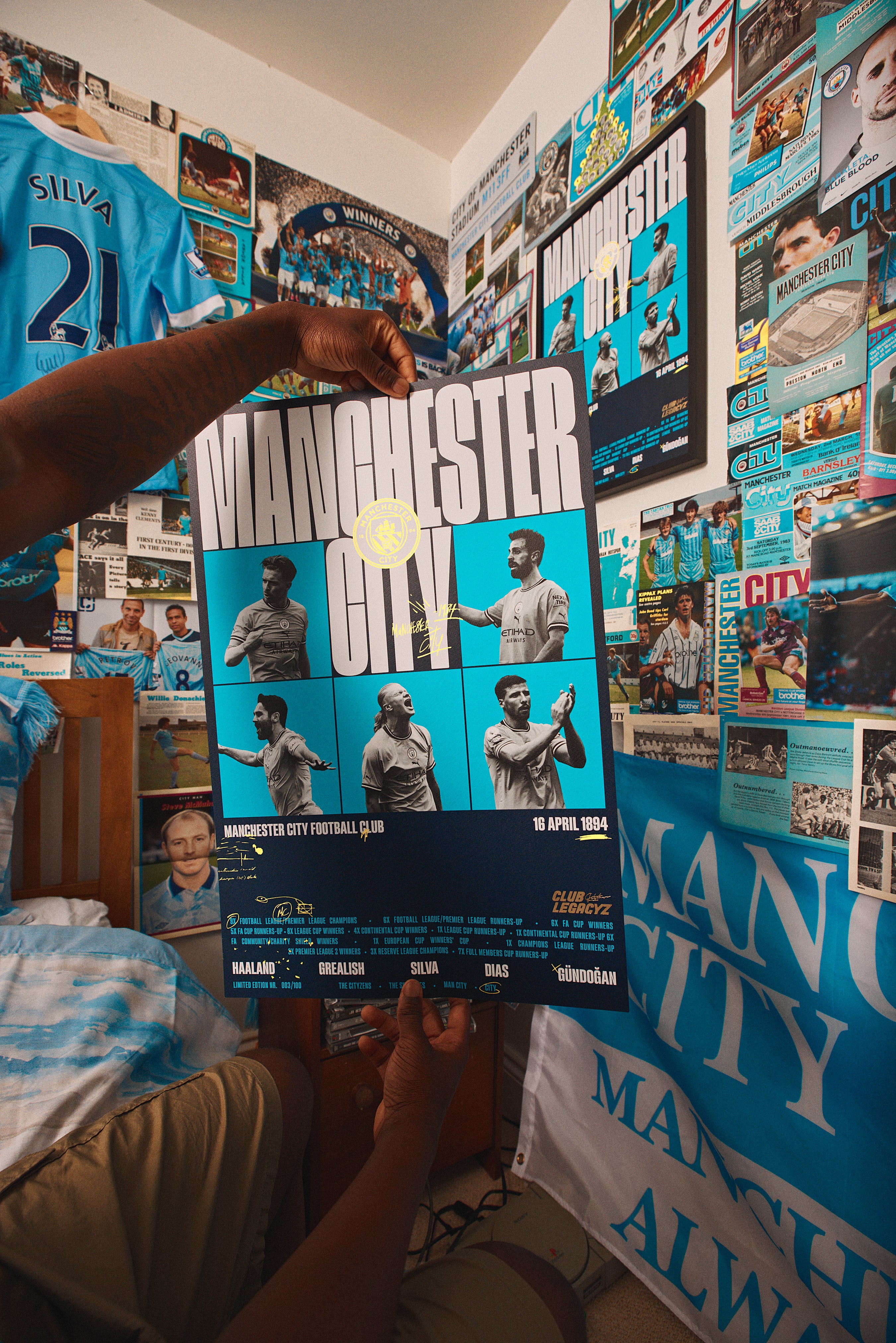 Manchester City - Collectible Print
