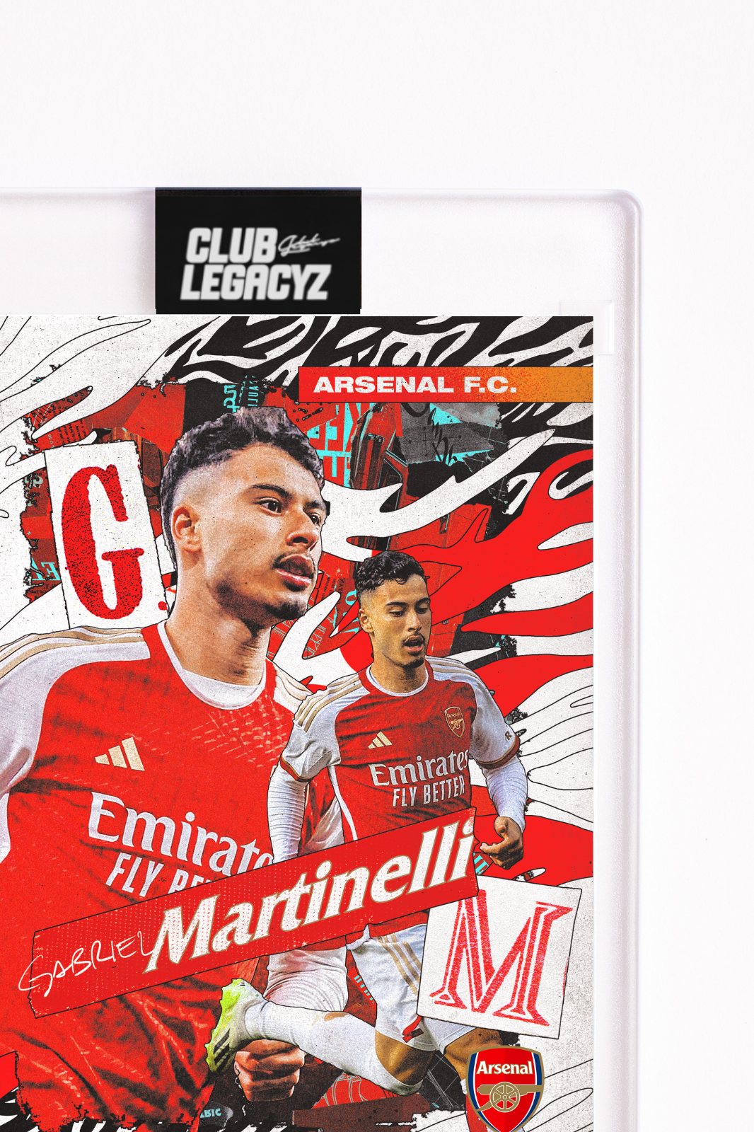 Arsenal FC - Gabriel Martinelli Icon limited to 50