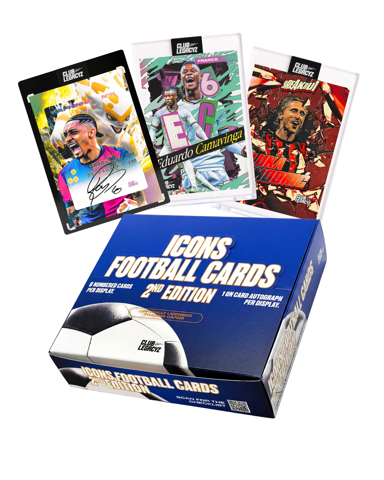 Display Icons Football Cards