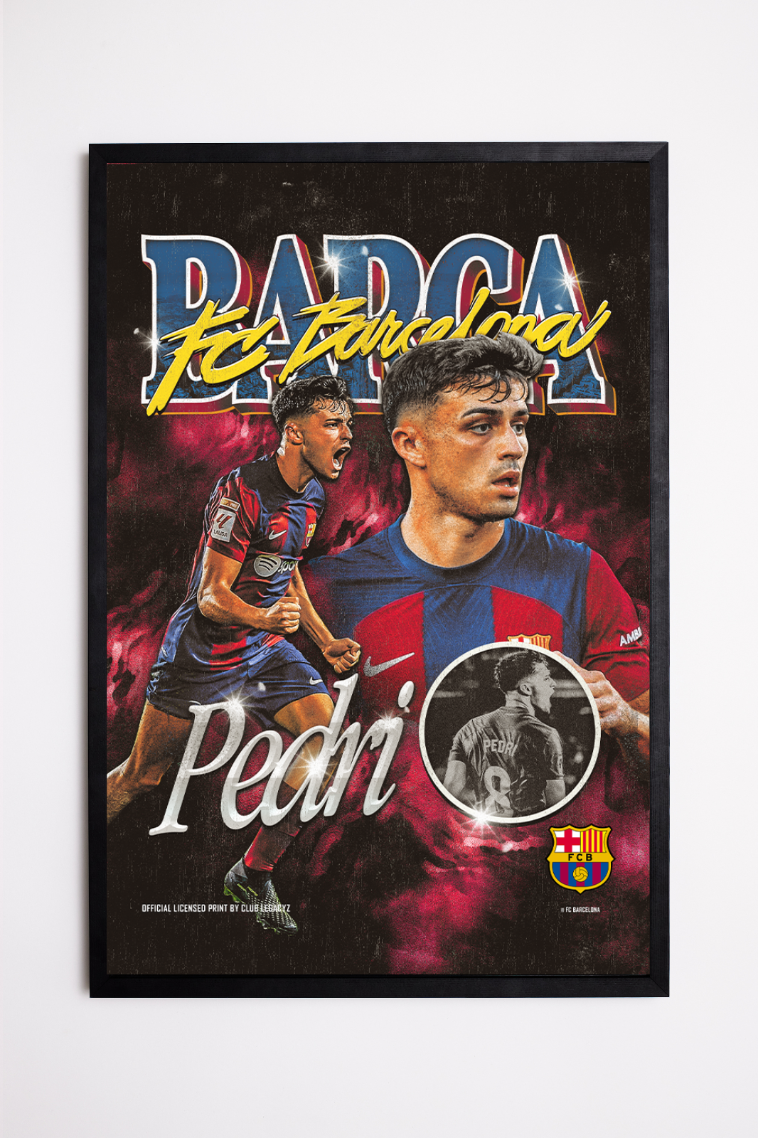 FC Barcelona - Pedri Bootleg Poster limited to 100