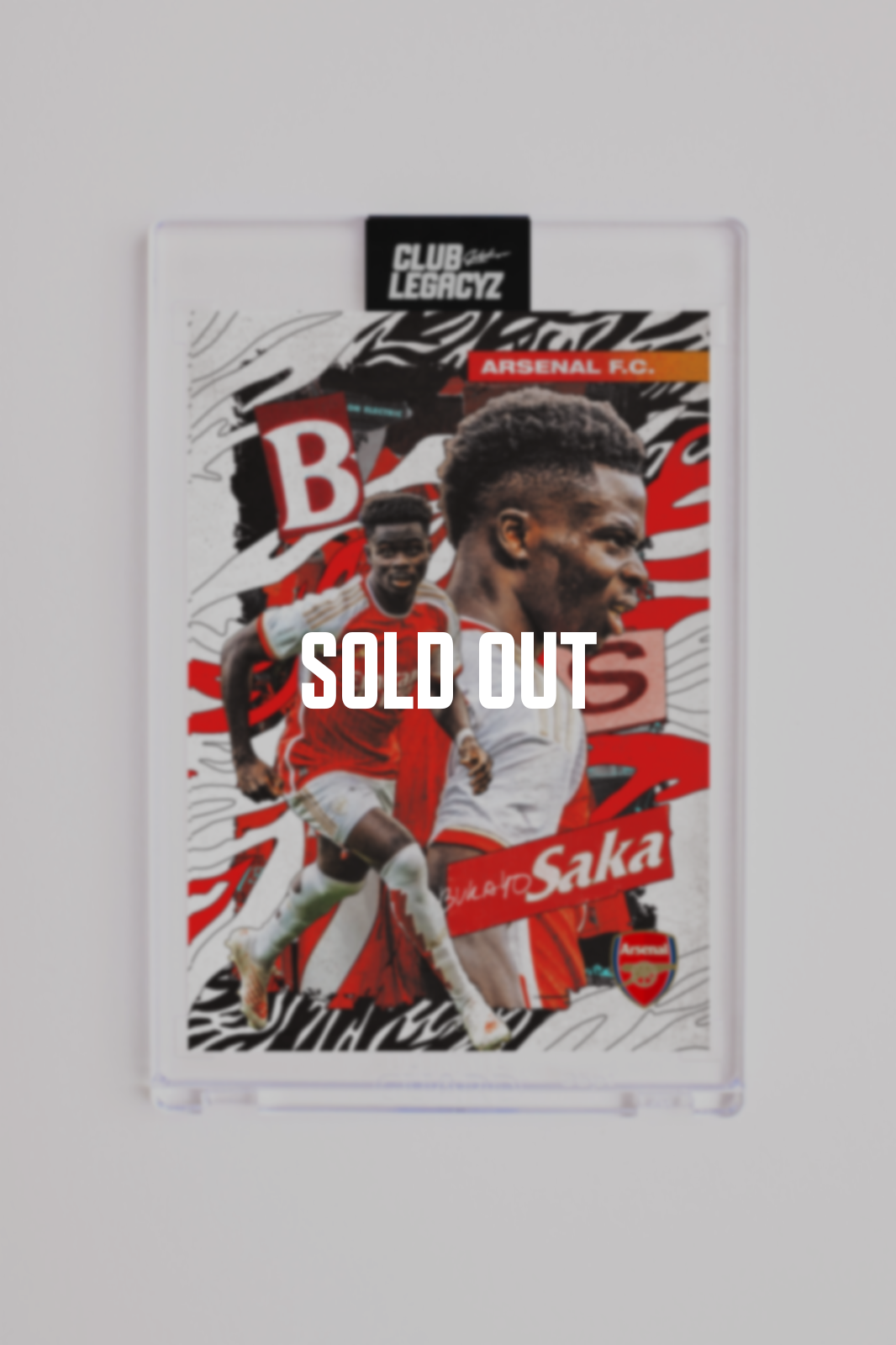 Arsenal FC - Bukayo Saka Icon limited to 50