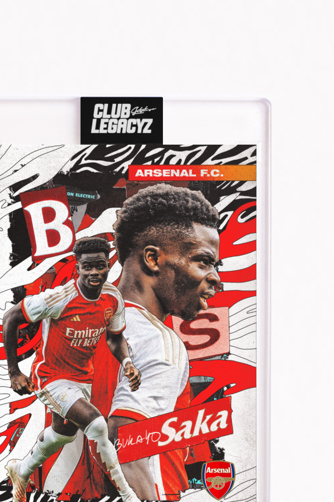 Arsenal FC - Bukayo Saka Icon limited to 50