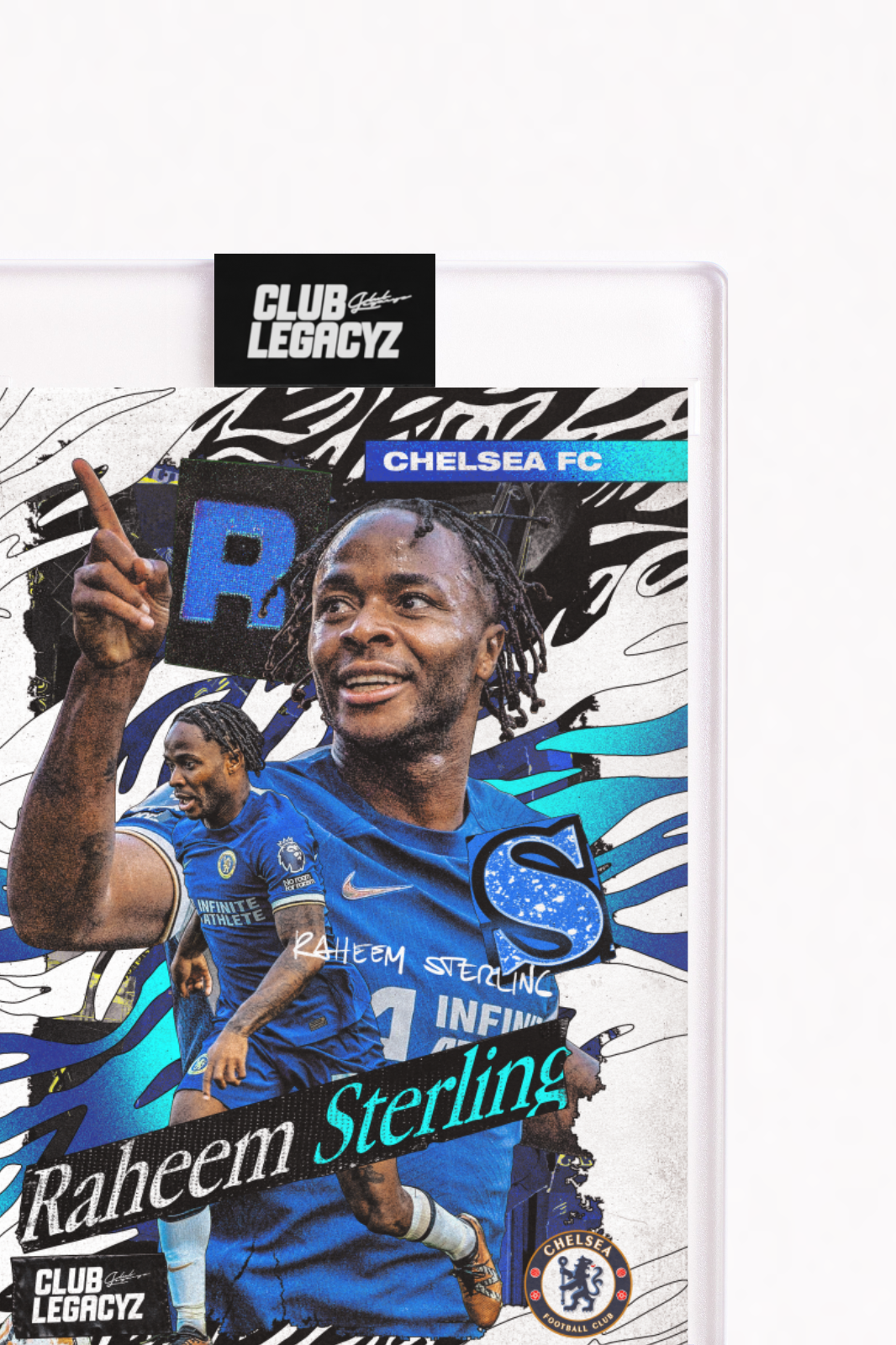 Chelsea FC - Raheem Sterling Icon limited to 999