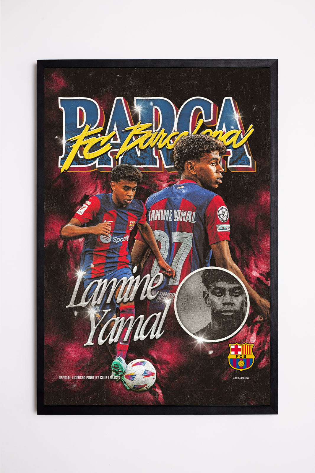 FC Barcelona - Lamine Yamal Bootleg poster limited to 100