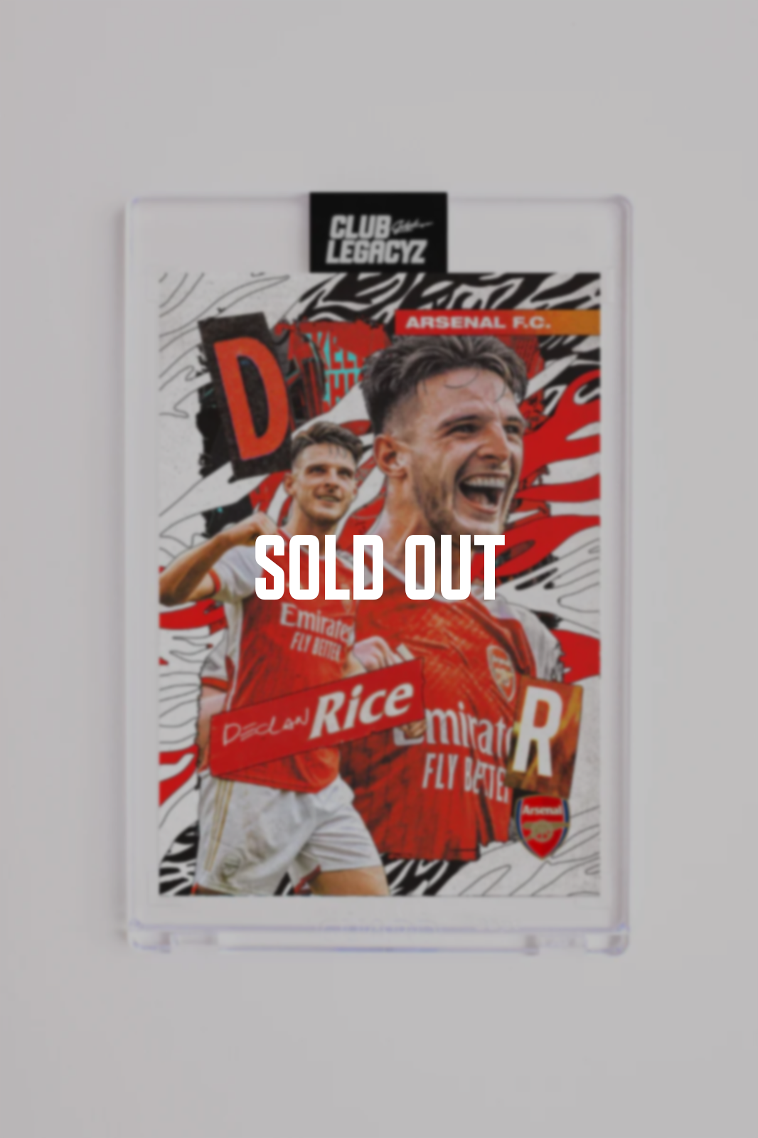 Arsenal FC - Declan Rice Icon limited to 50