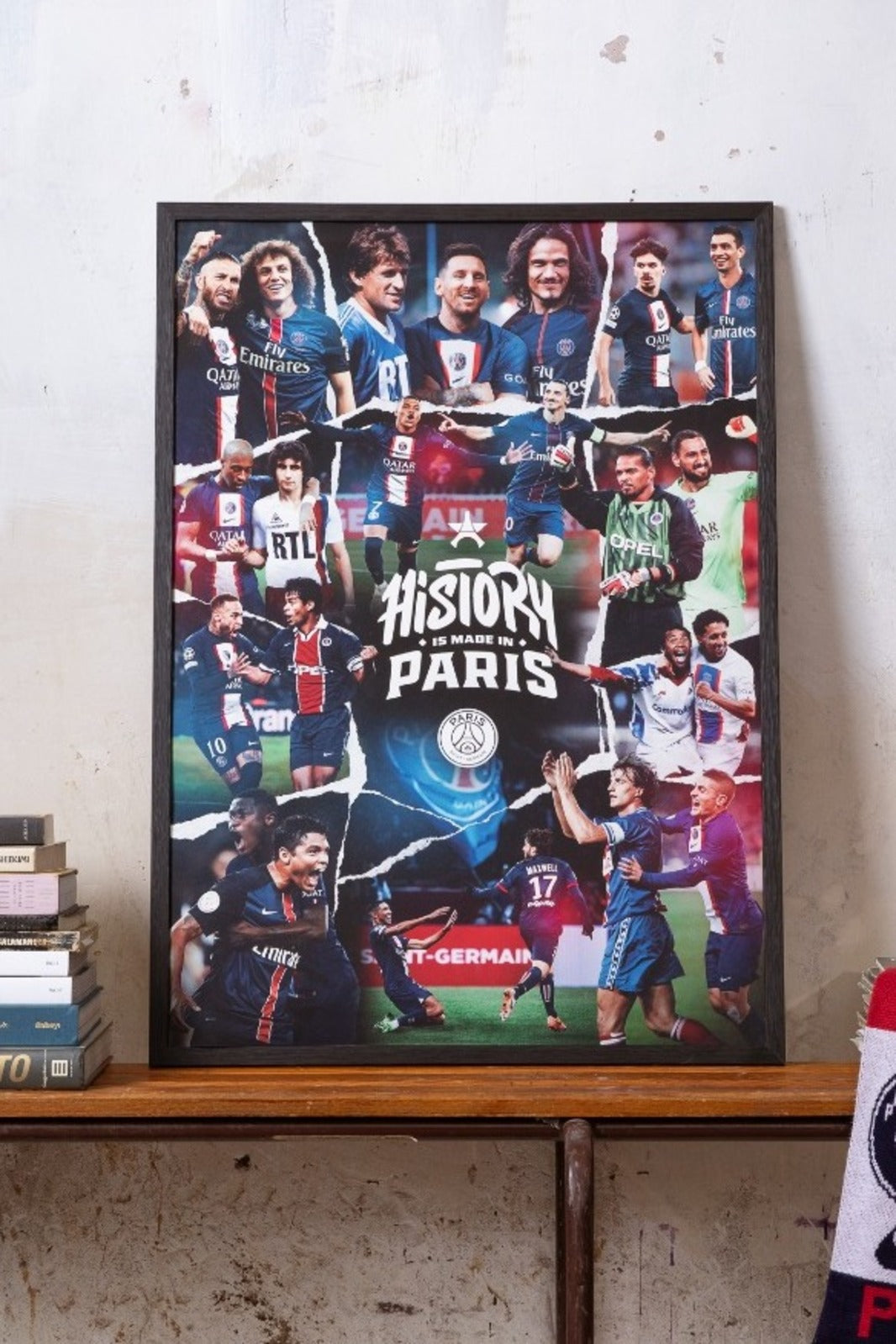 History Made in Paris Impresión Art Print