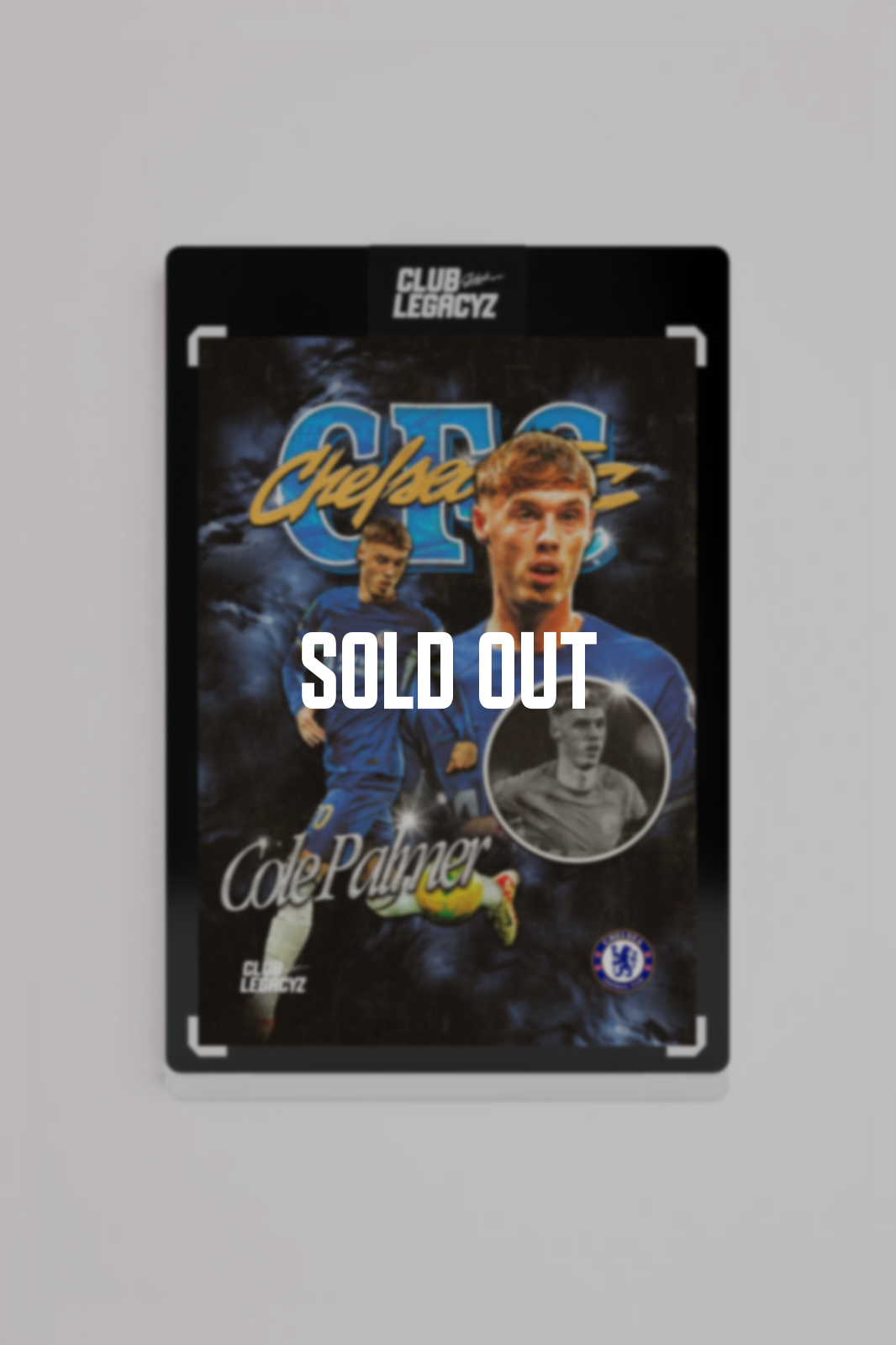 Chelsea FC - Cole Palmer Bootleg 3D Icon limited to 10