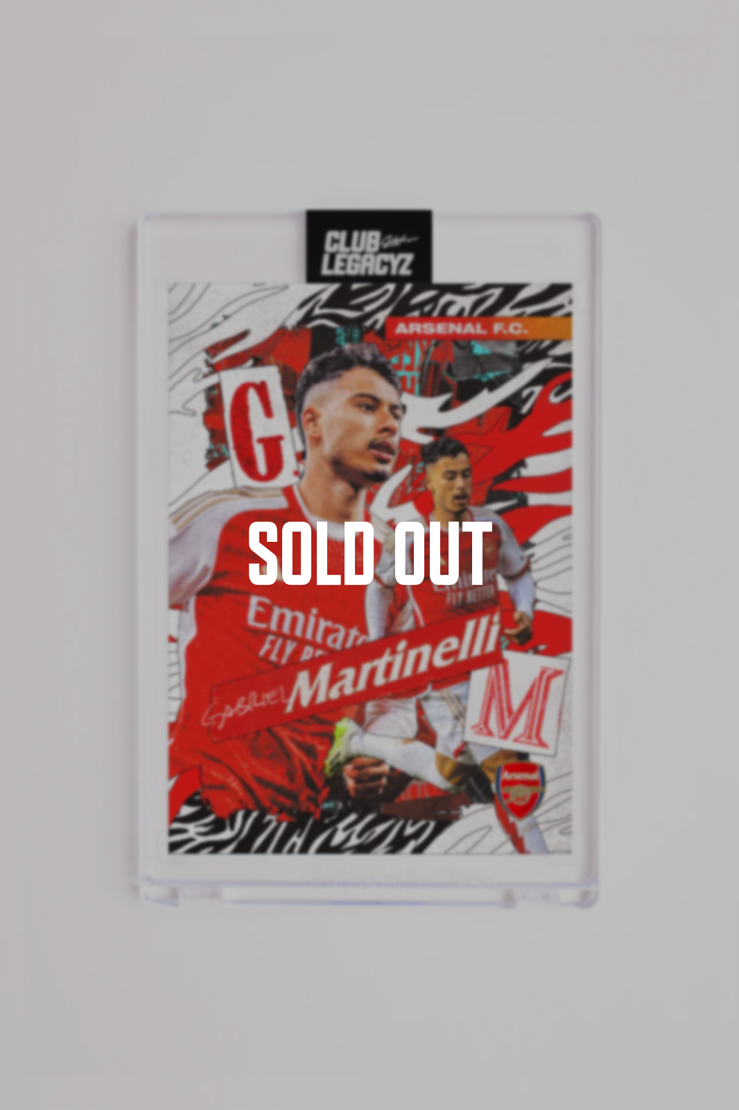 Arsenal FC - Gabriel Martinelli Icon limited to 50