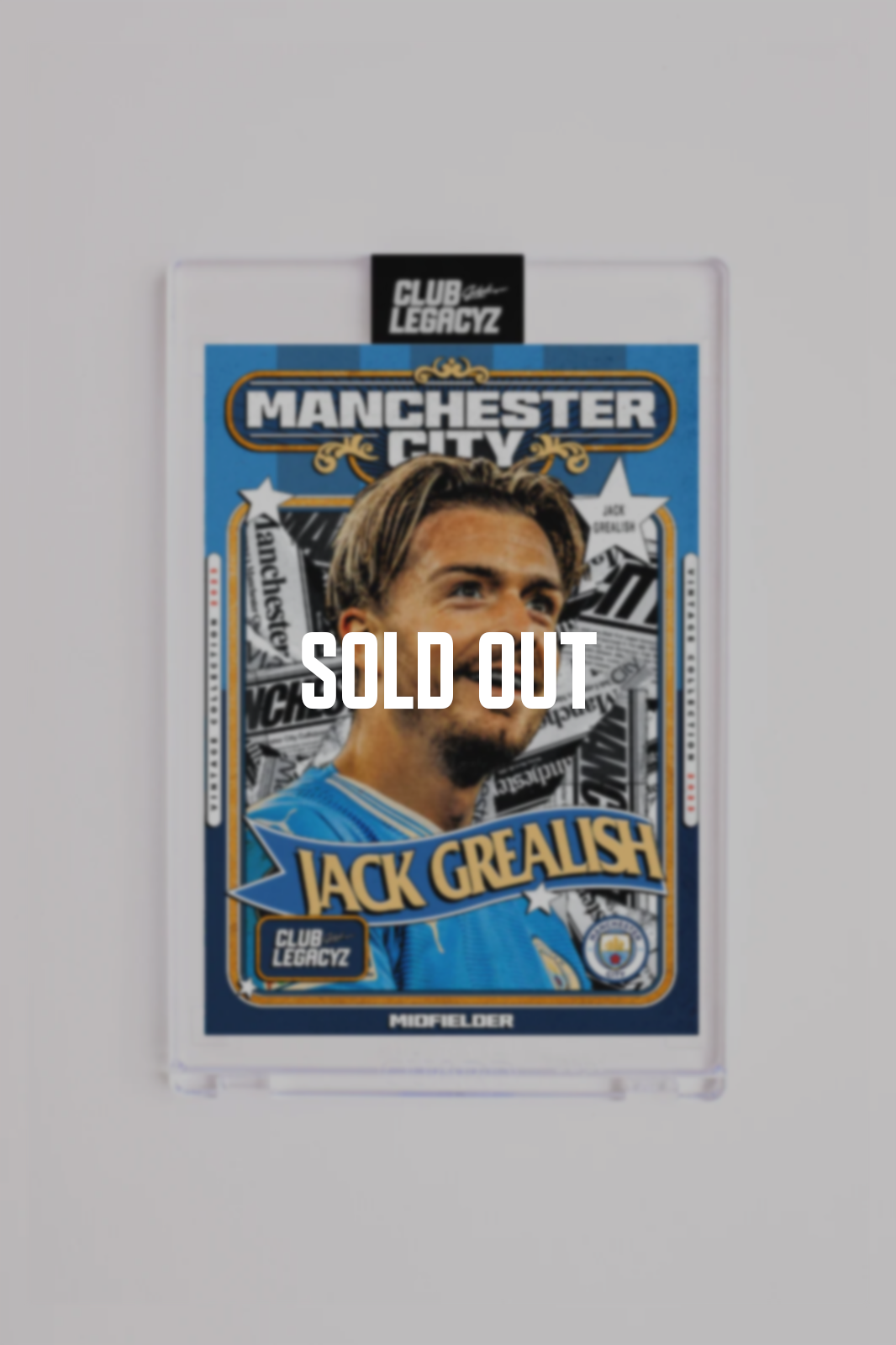 Manchester City - Jack Grealish Retro Icon limited to 100