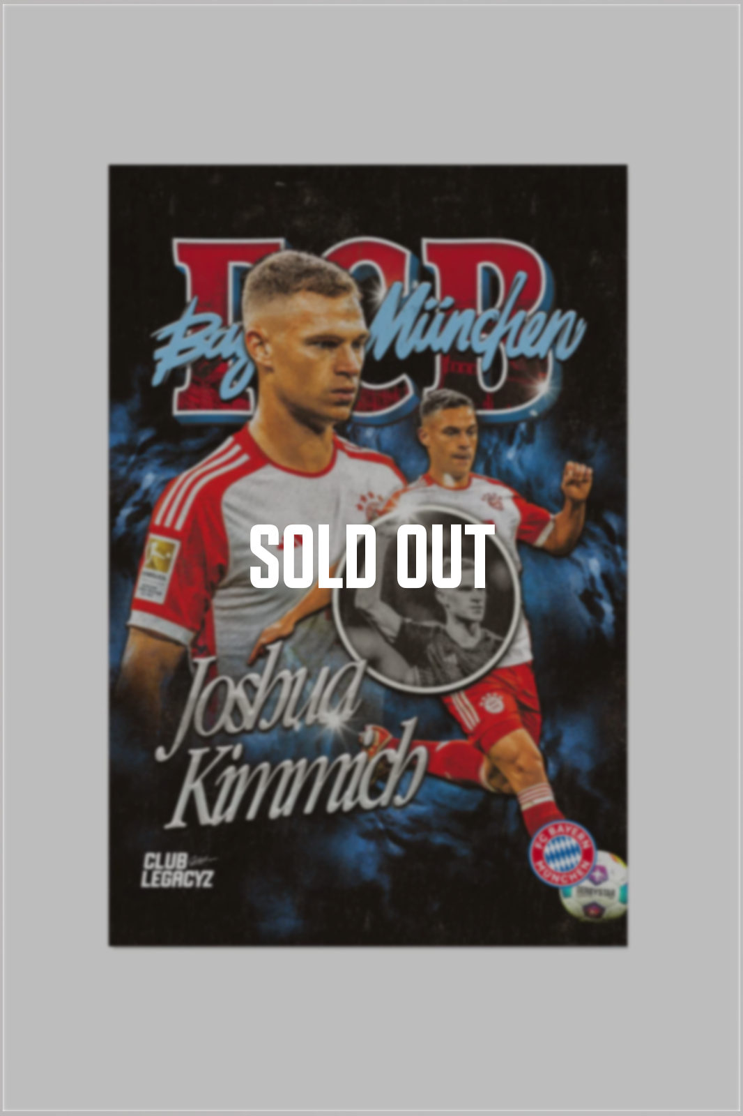 FC Bayern Munich - Póster Bootleg Joshua Kimmich 100 ejemplares