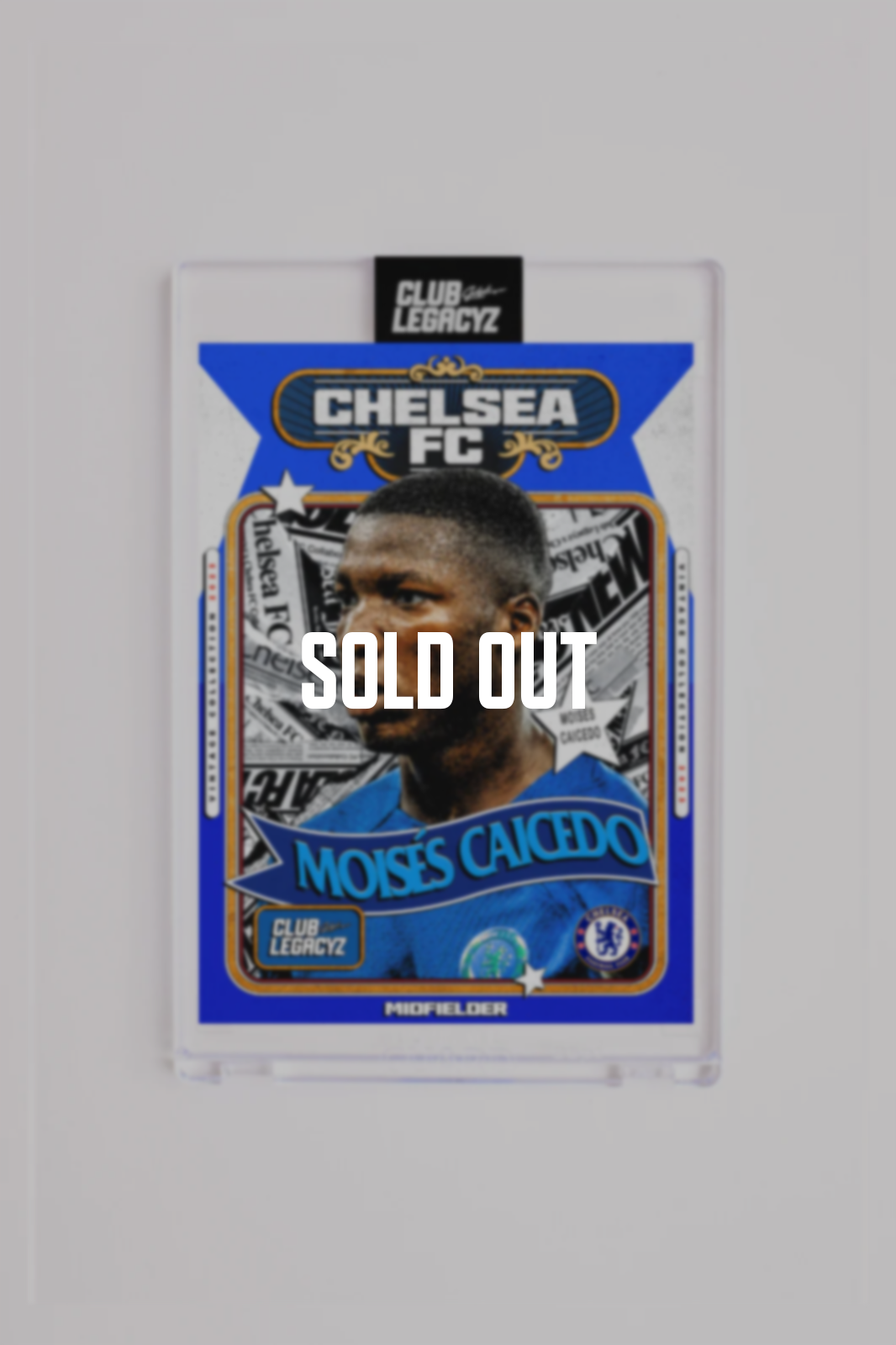 Chelsea FC - Moisés Caicedo Retro Icon limited to 100