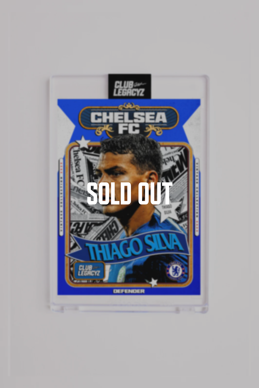 Chelsea FC - Thiago Silva Retro Icon limited to 100