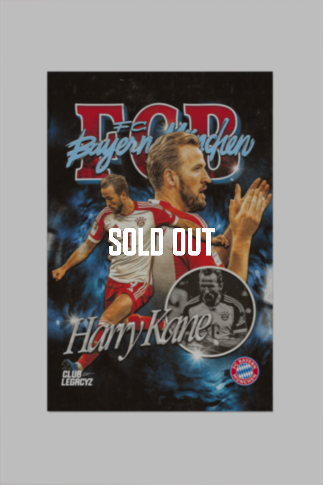 FC Bayern Munich - Póster Harry Kane 100 ejemplares