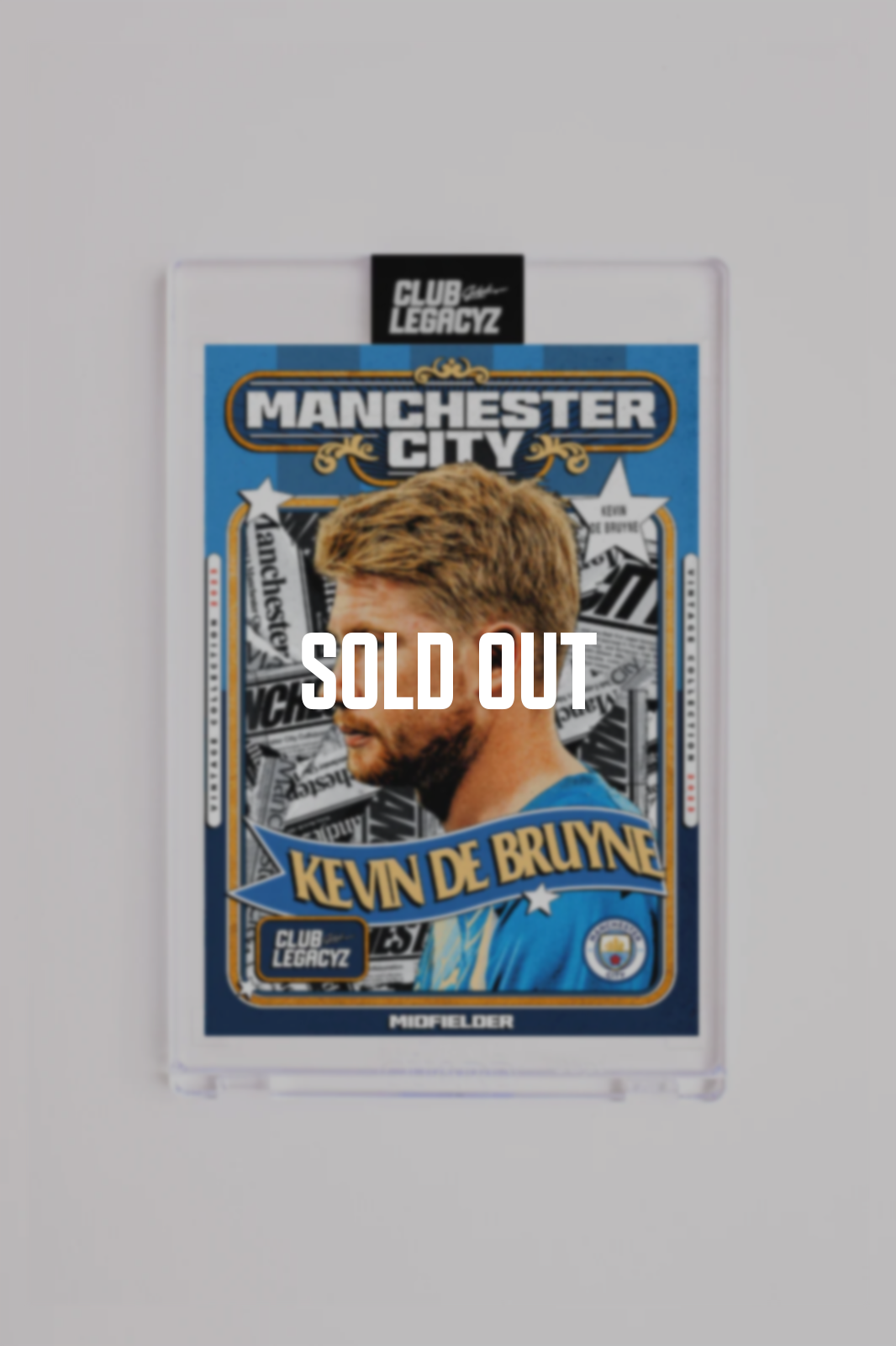 Manchester City - Icon Retro Kevin de Bruyne 100 exemplaires