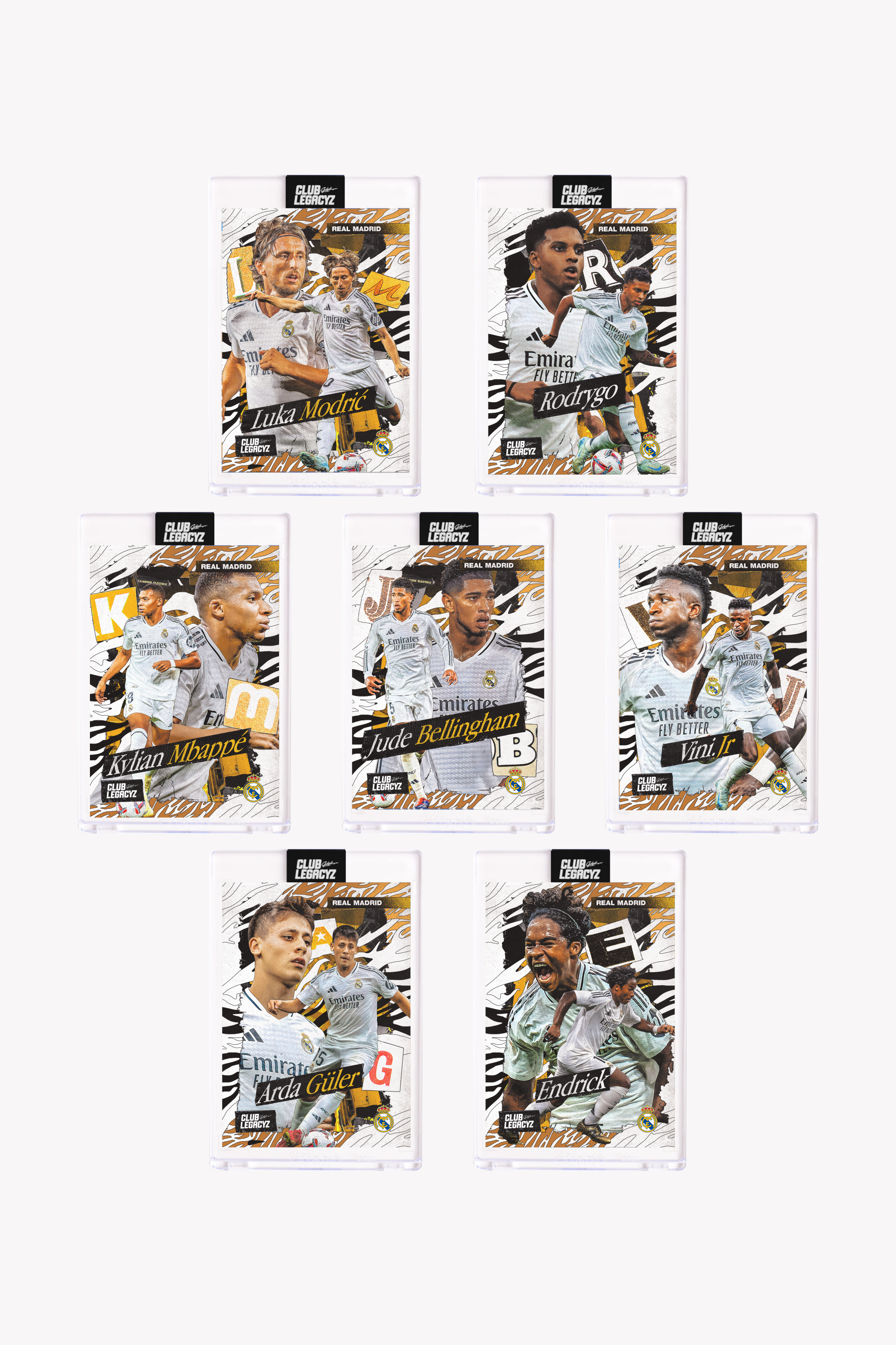 Real Madrid - Pack de 7 Icons Shifters 50 exemplaires