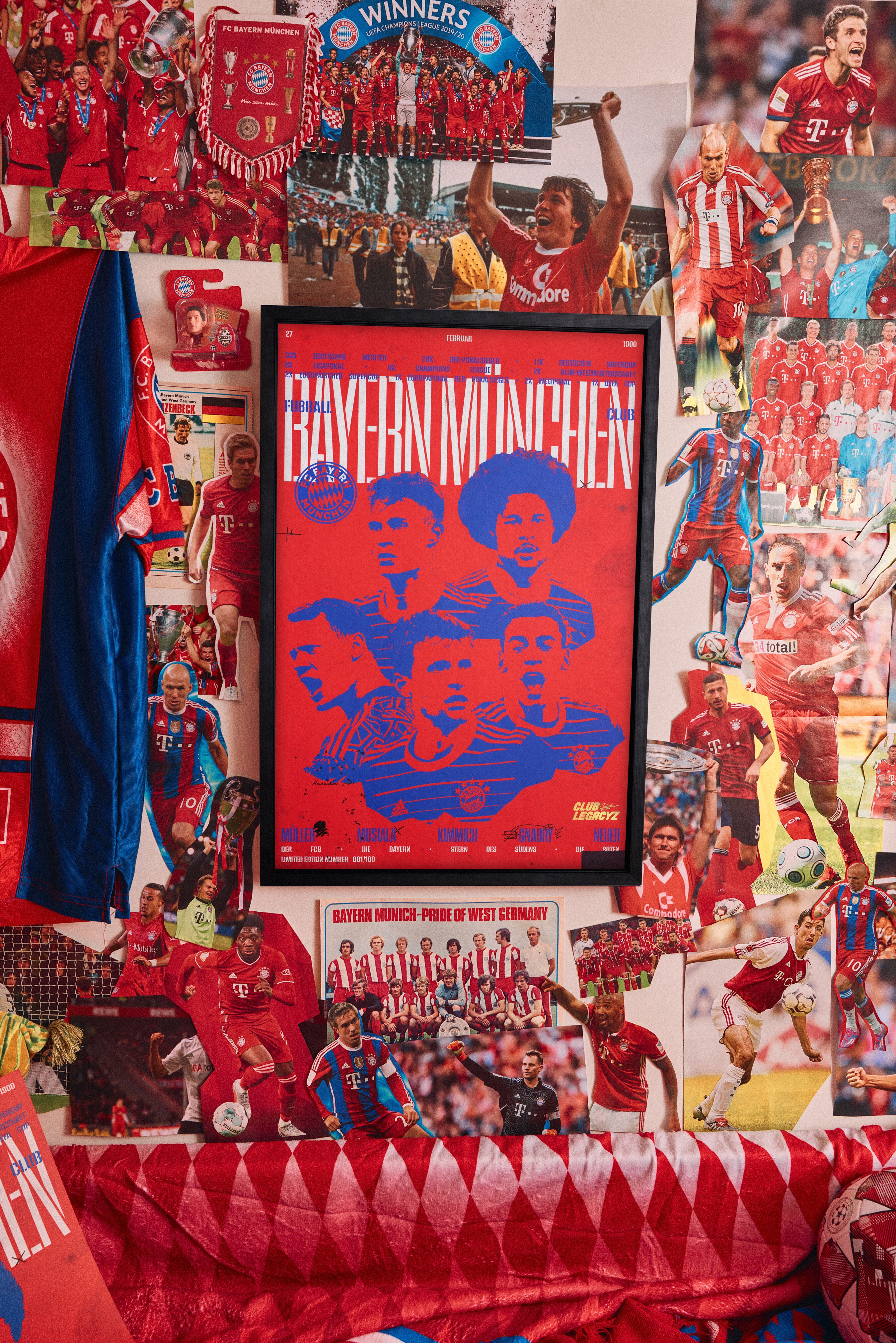 FC Bayern München - Collectible Print
