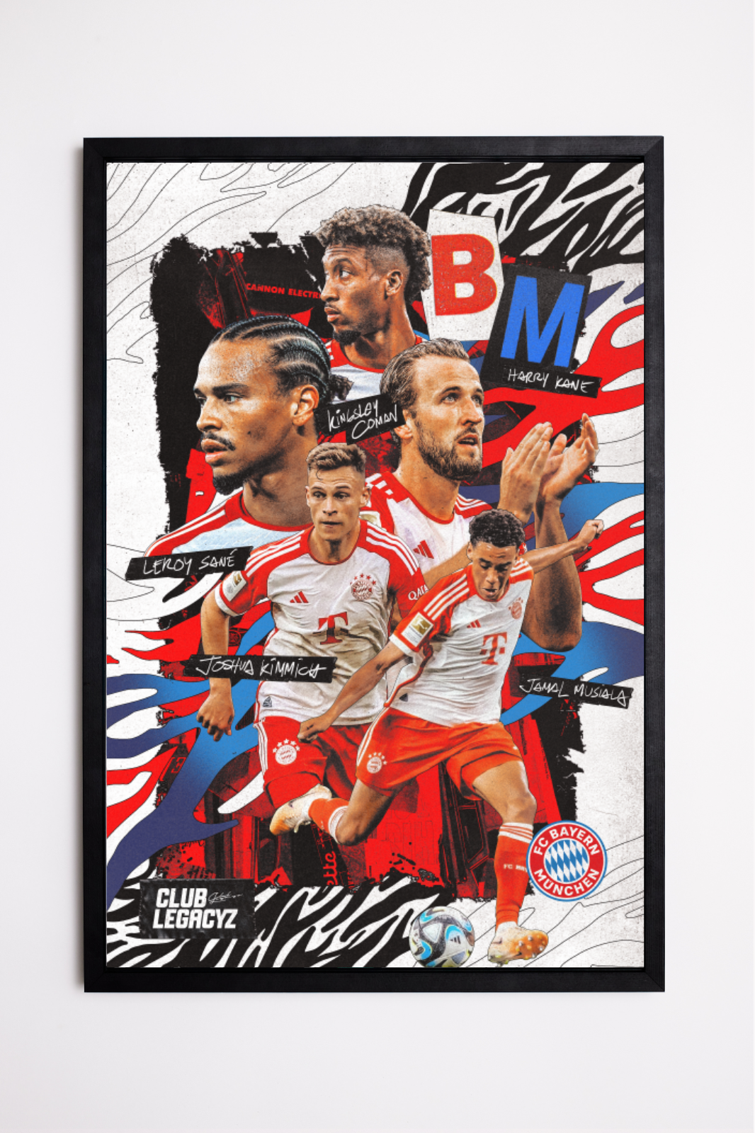 FC Bayern Munich - Poster officiel 999 exemplaires