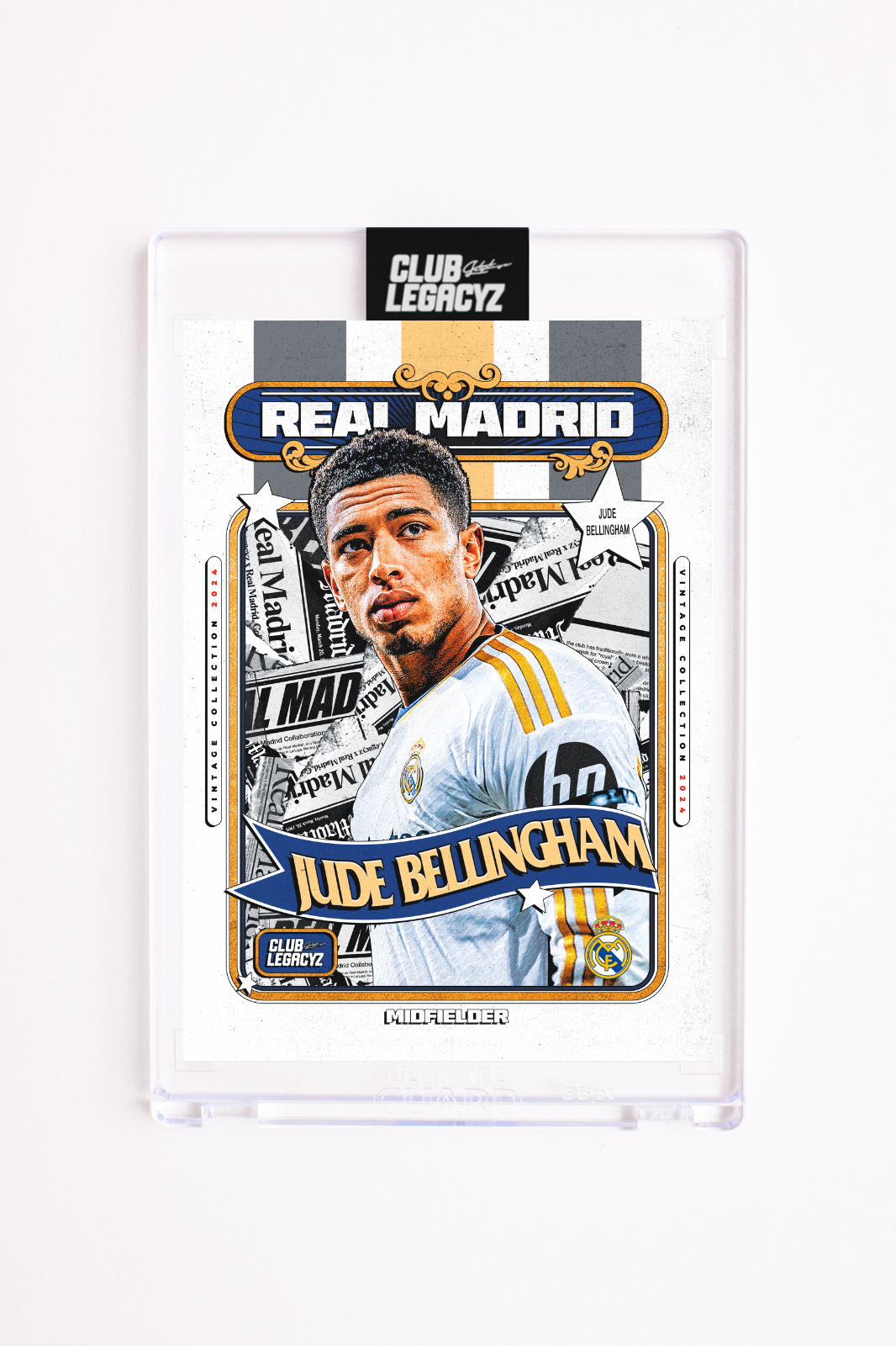 Real Madrid - Pack of 5 Retro Icons limited to 100