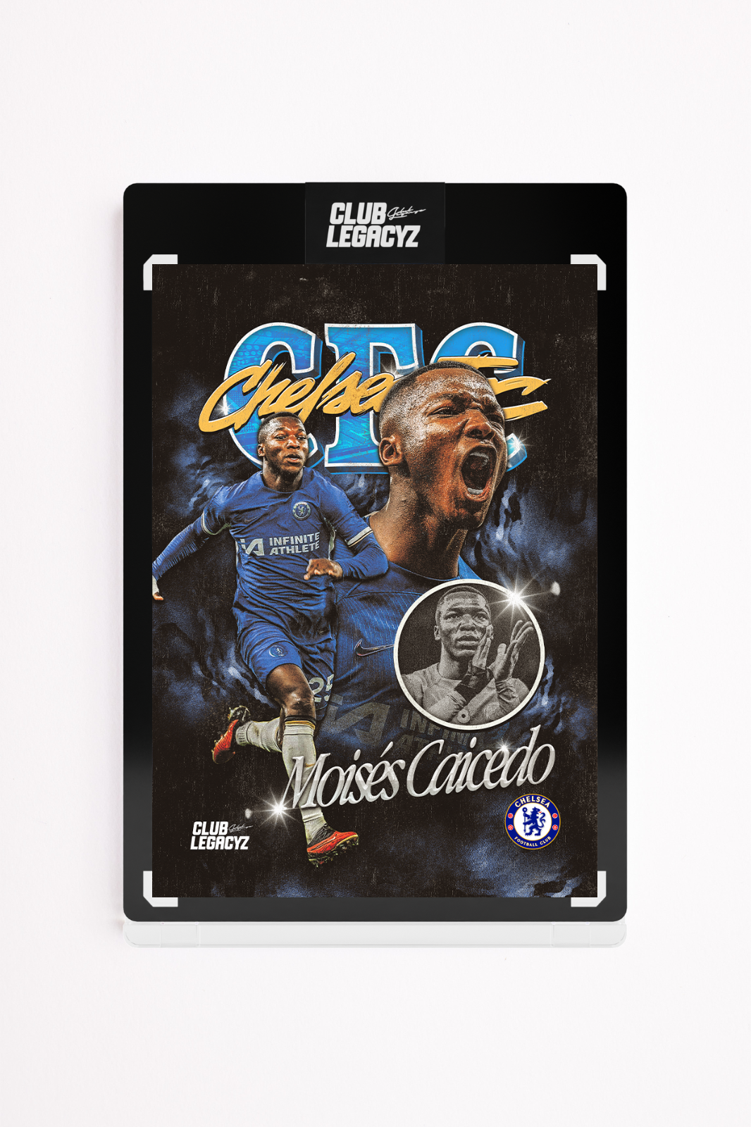 Chelsea FC - Moisés Caicedo Bootleg Icon limited to 100