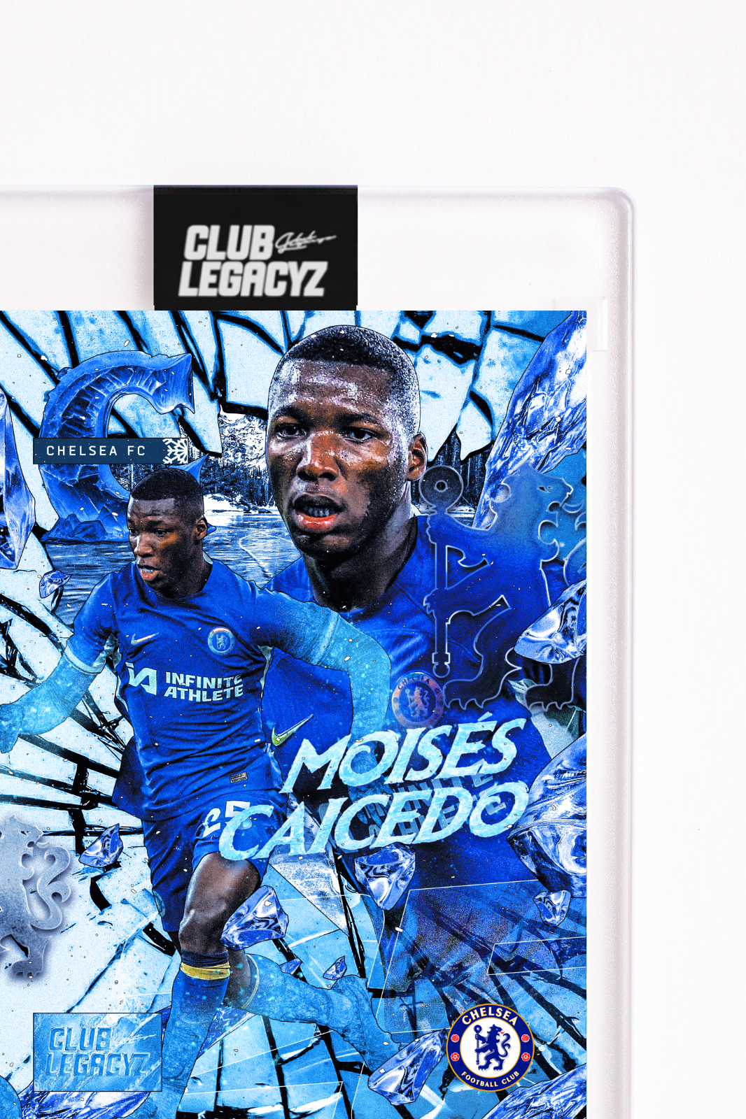 Chelsea FC - Moisés Caicedo Frozen Icon limited to 100