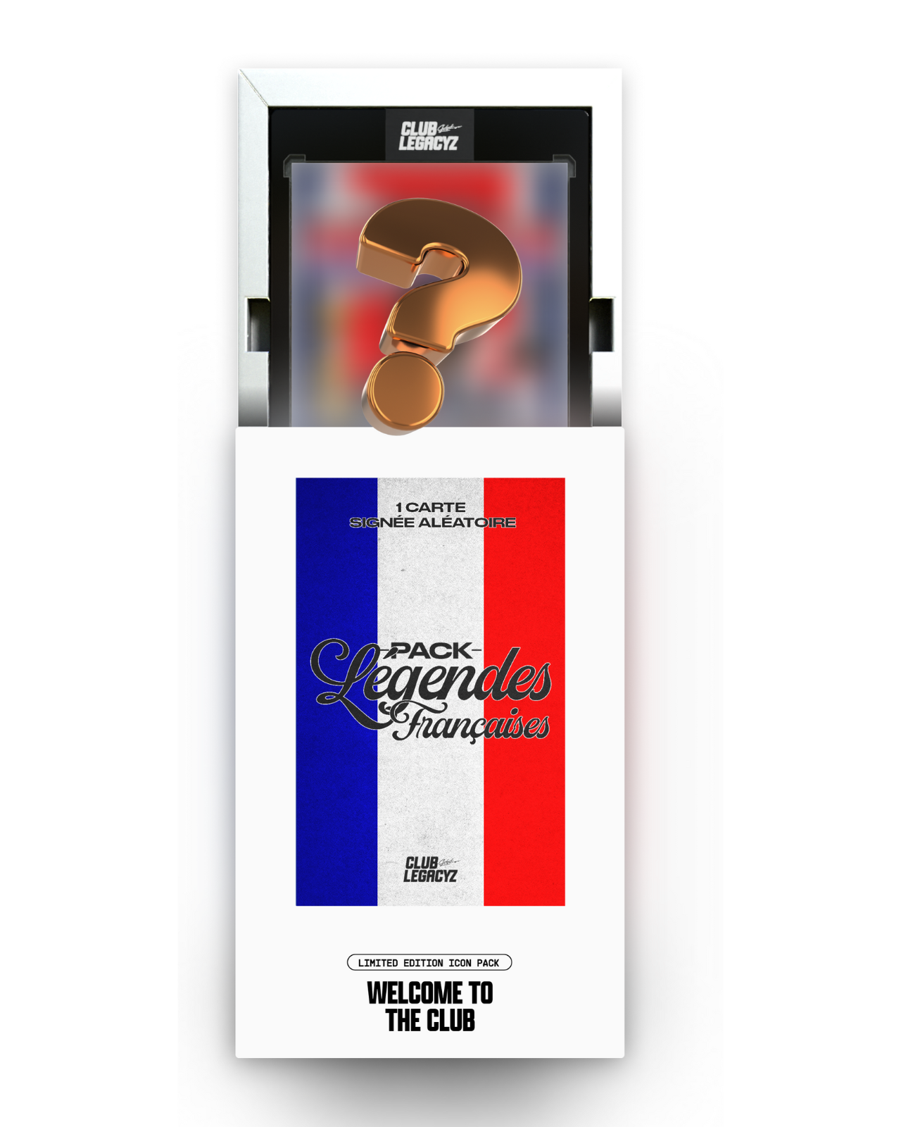 Mystery Signed Card “French Legends”