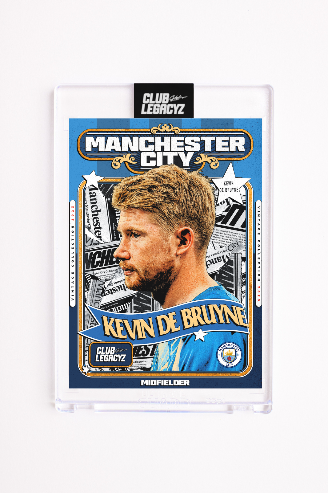 Manchester City - Kevin de Bruyne Retro Icon limited to 100