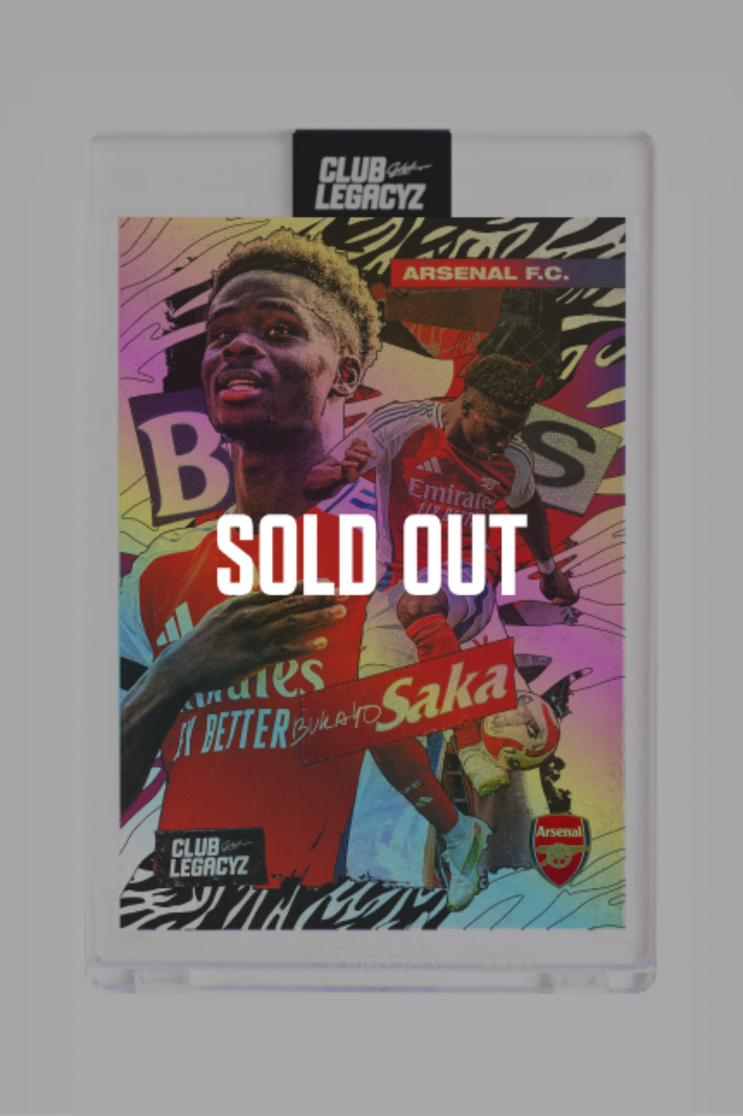 Arsenal FC - Icon Holo Bukayo Saka 10 ejemplares