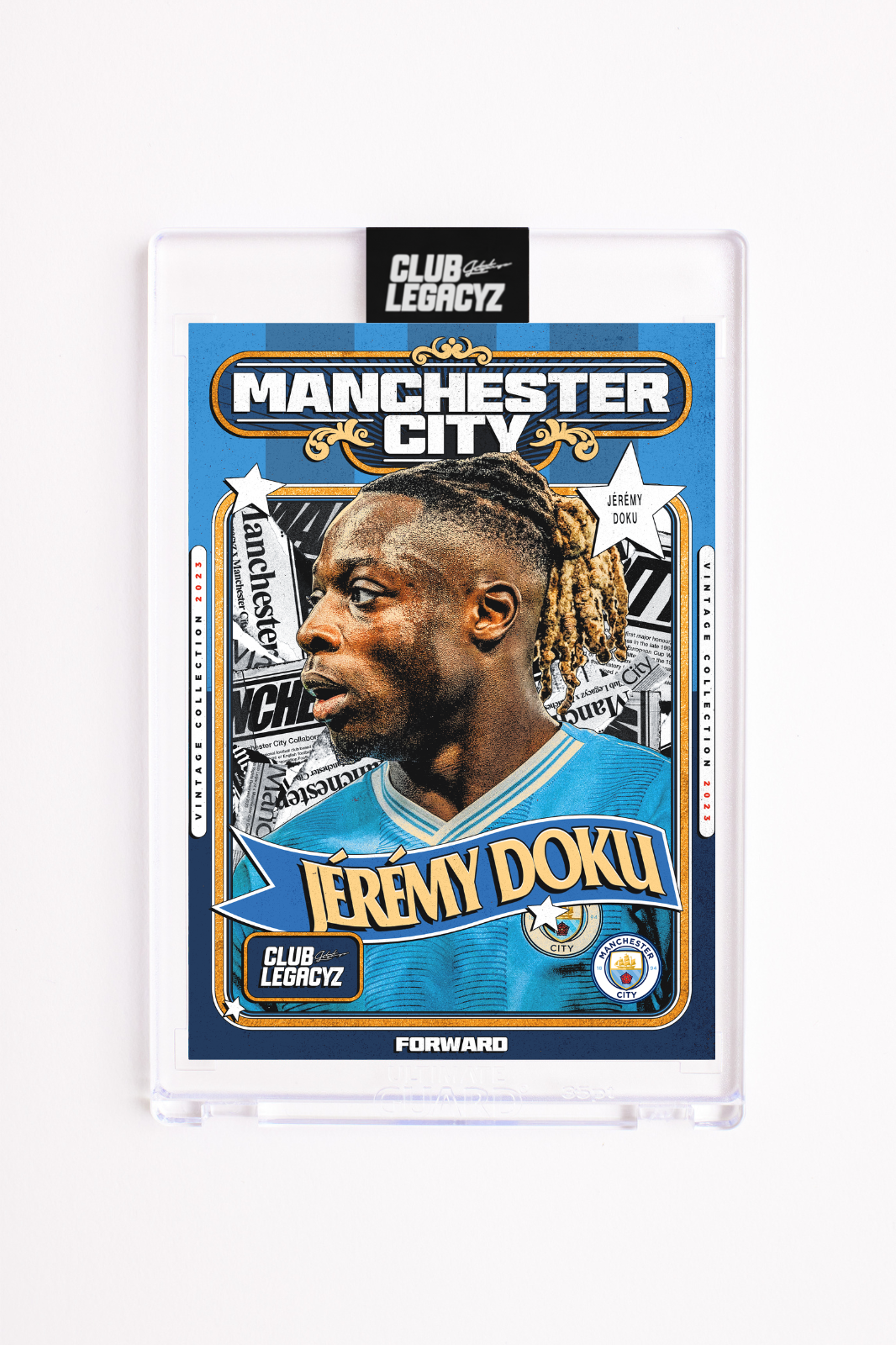Manchester City - Jérémy Doku Retro Icon limited to 100