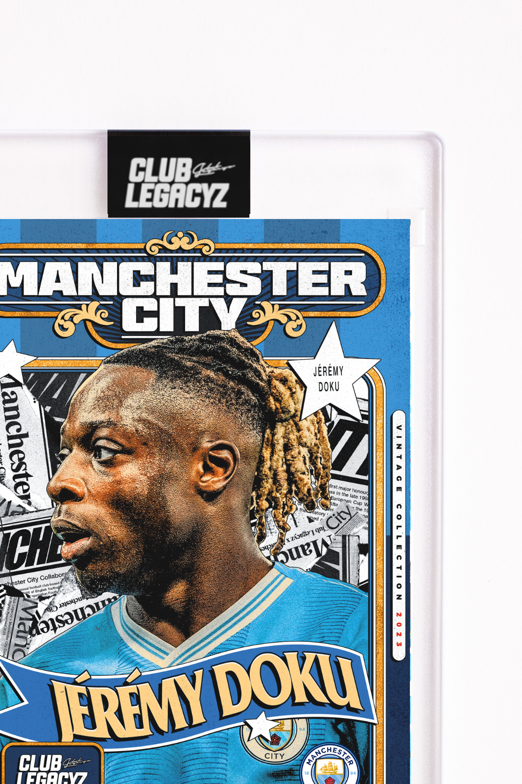 Manchester City - Icon Retro Jérémy Doku 100 exemplaires