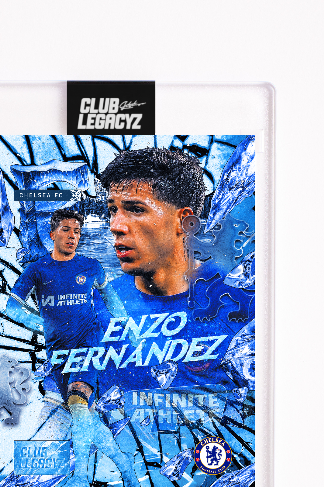 Chelsea FC - Icon Frozen Enzo Fernández 100 exemplaires