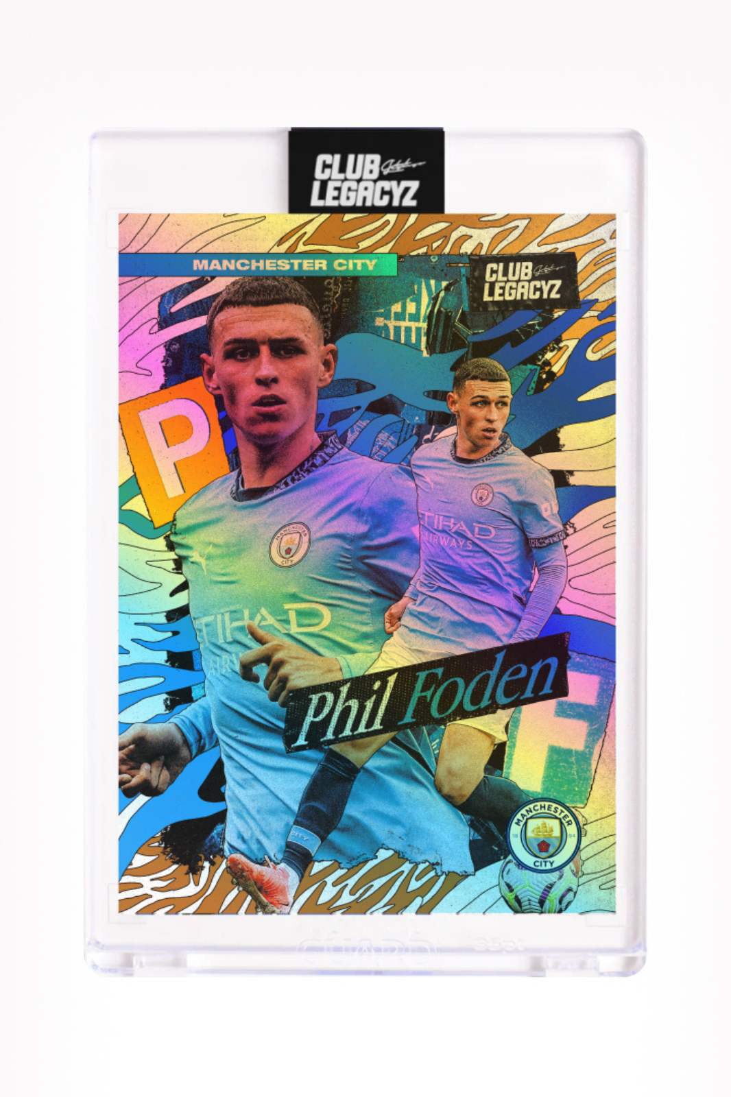 Manchester City - Icon Holo Phil Foden 10 ejemplares