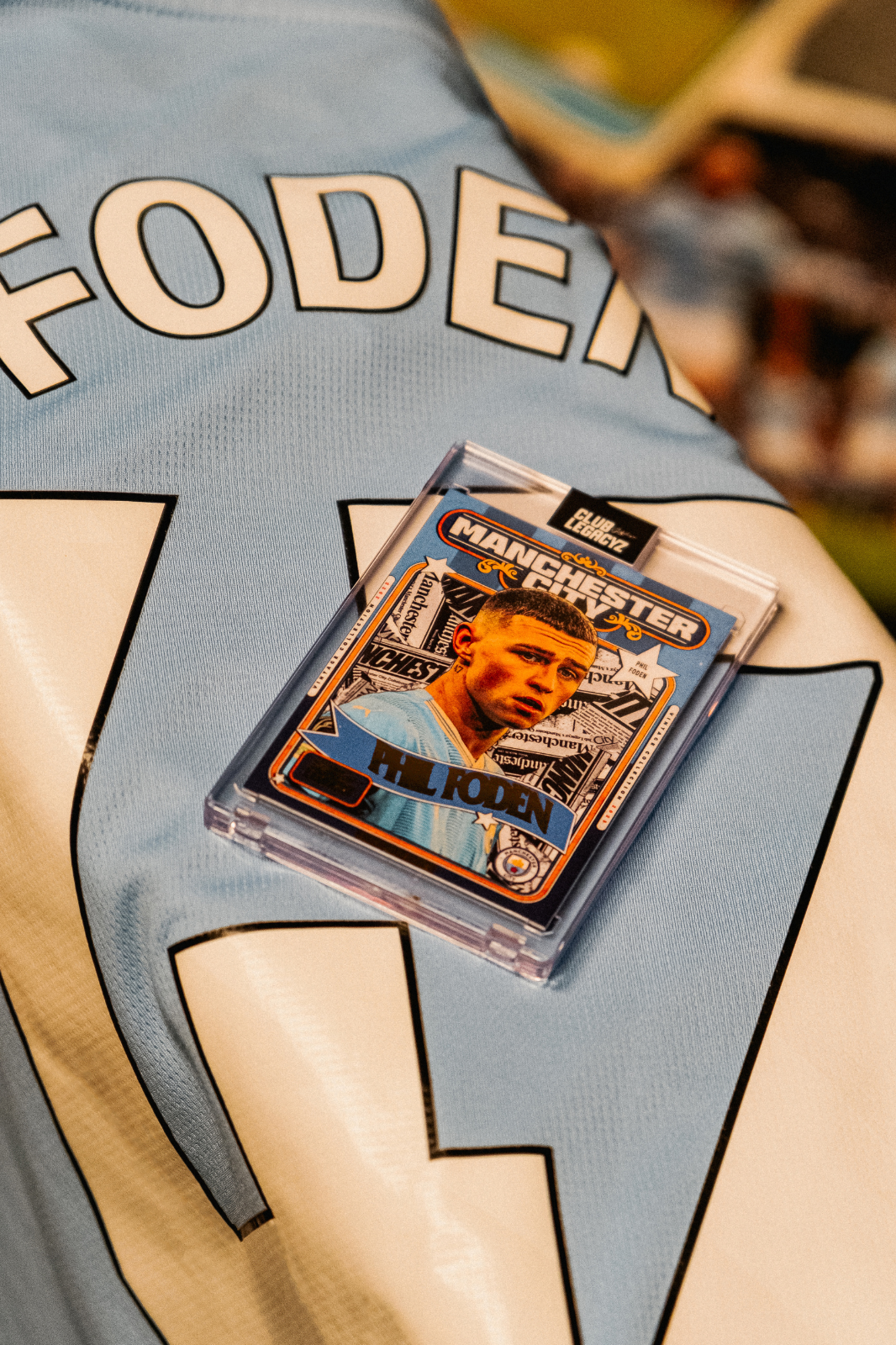 Manchester City - Phil Foden Retro Icon limited to 100