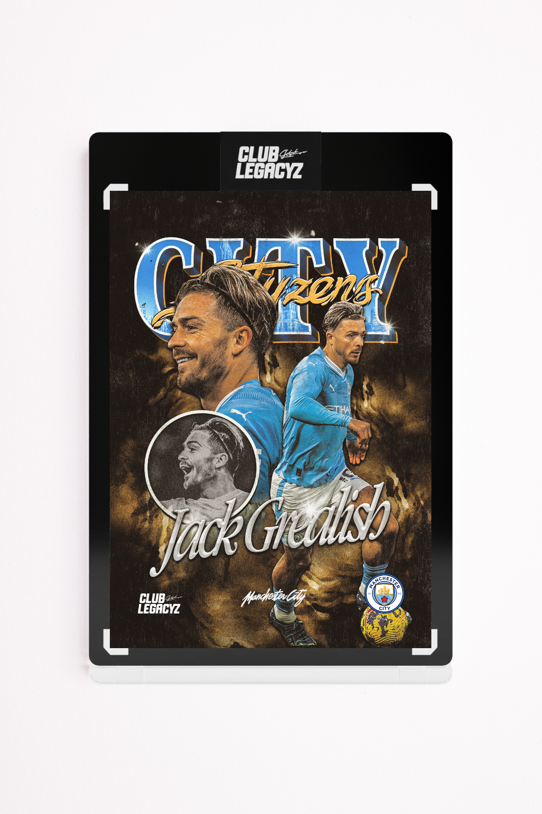 Manchester City - Jack Grealish Bootleg Icon limited to 100
