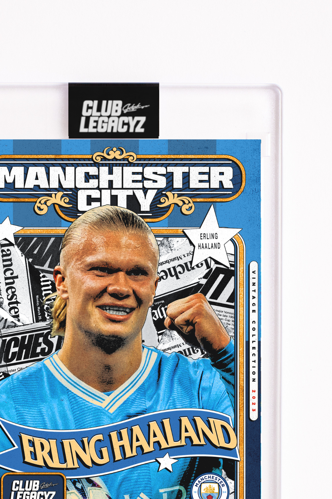 Manchester City - Icon Retro Erling Haaland 100 ejemplares
