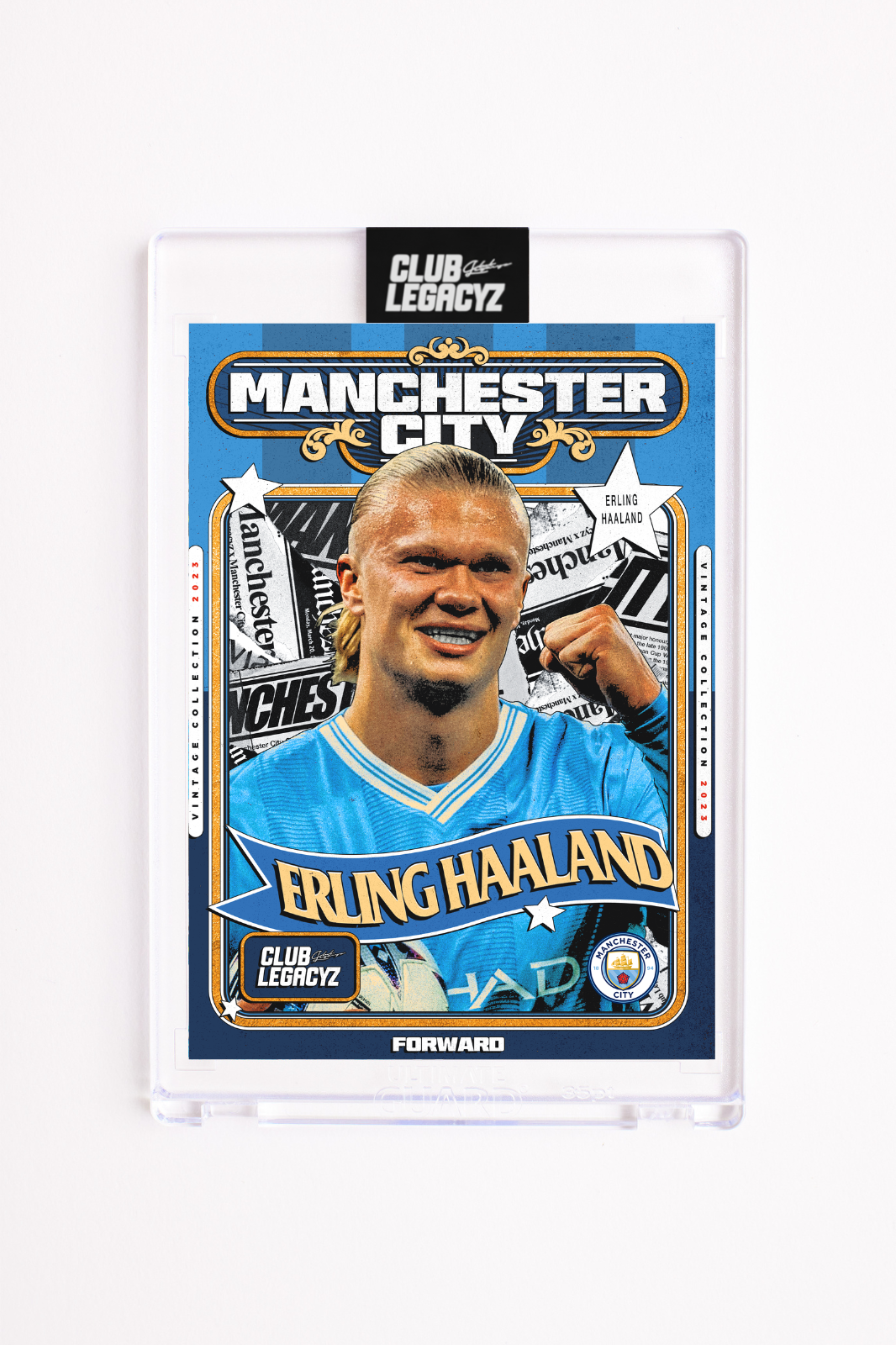 Manchester City - Erling Haaland Retro Icon limited to 100