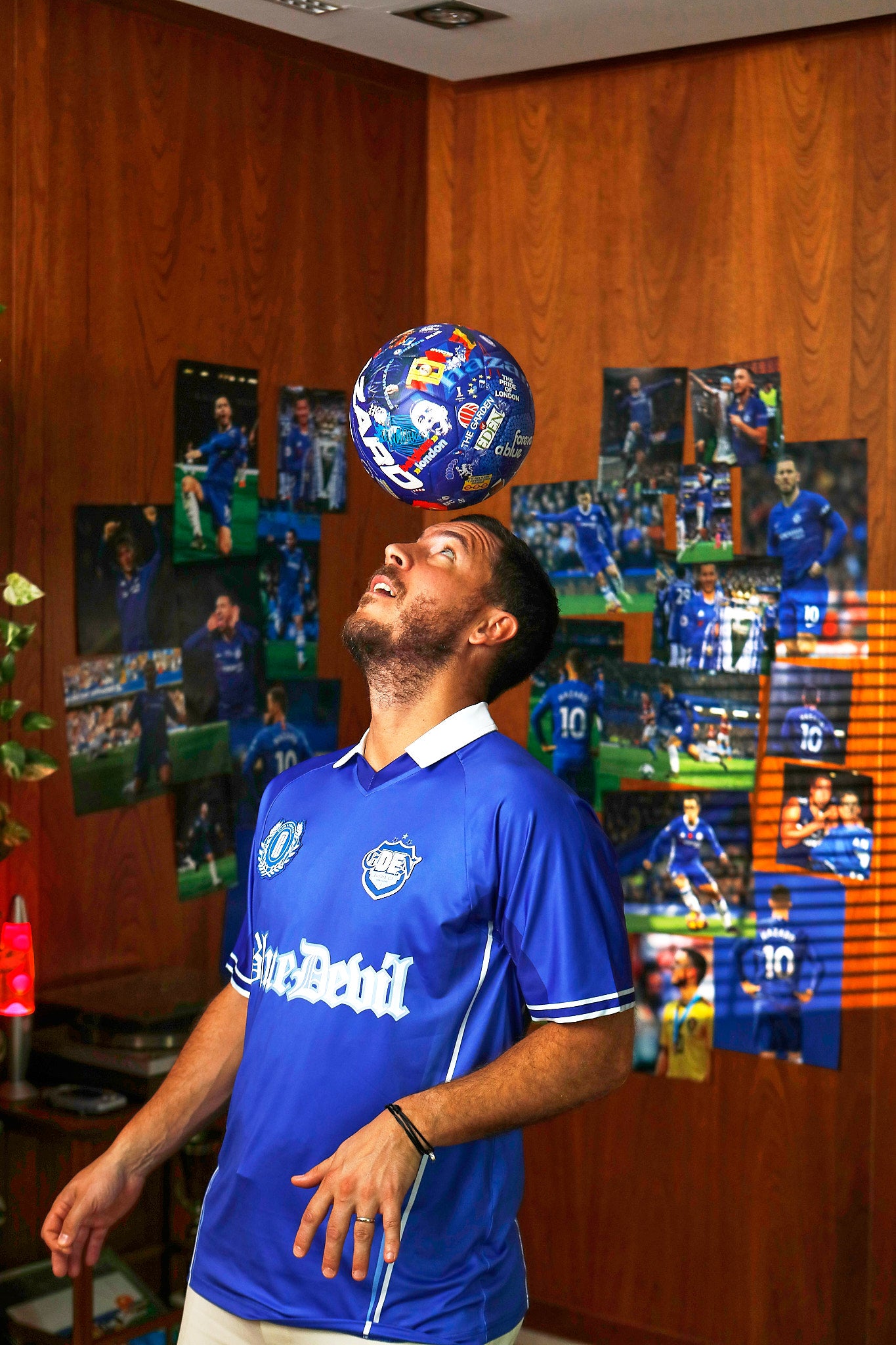 Ballon Totem Eden Hazard 1000 exemplaires