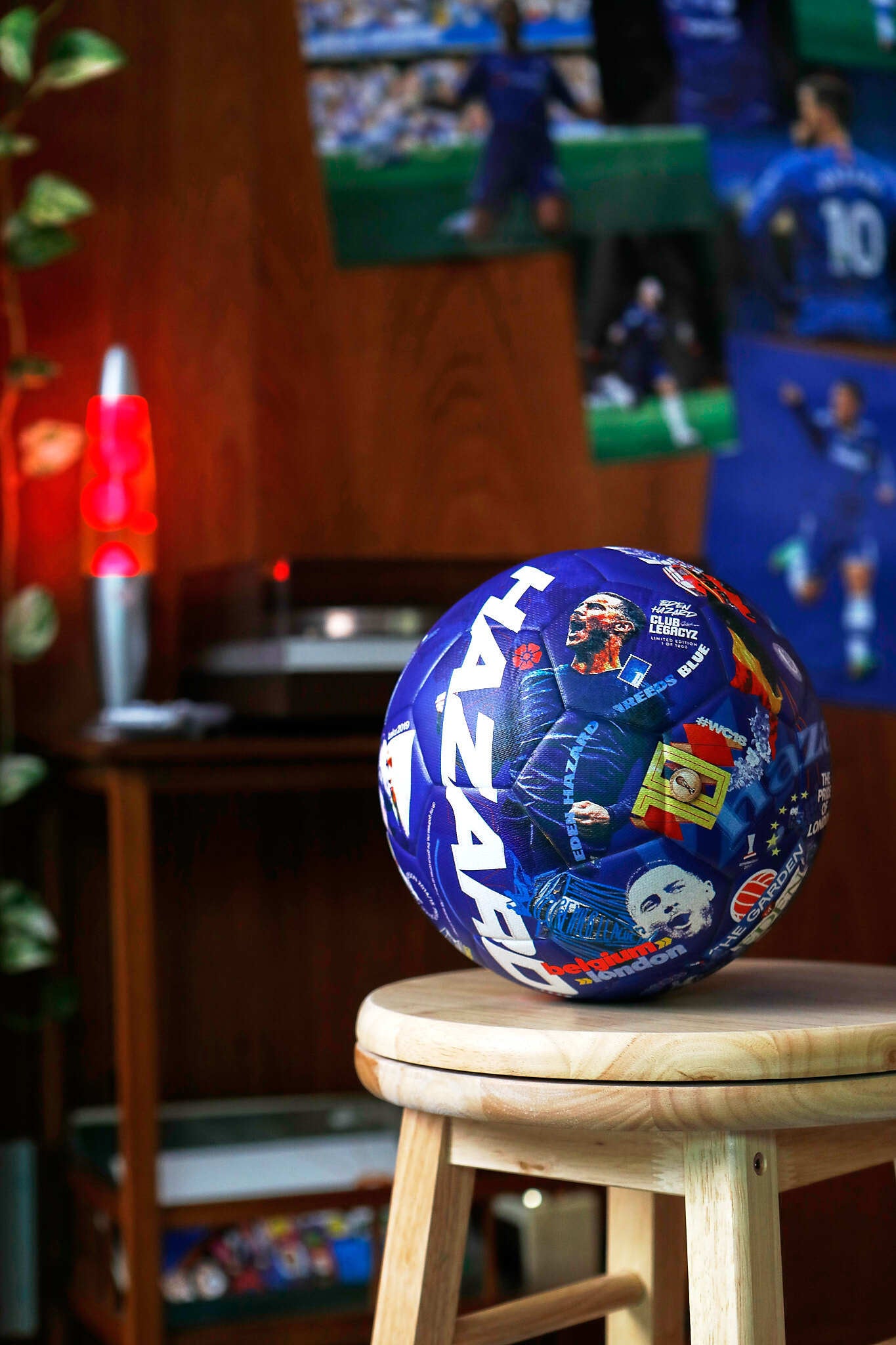 Ballon Totem Eden Hazard 1000 exemplaires