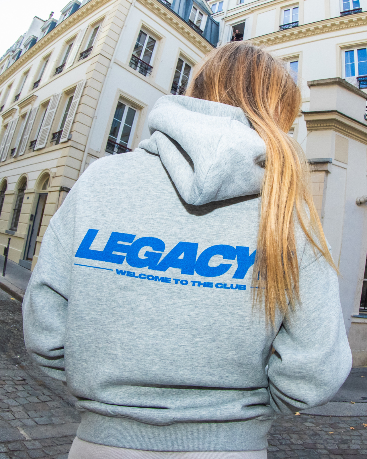 Hoodie Club Legacyz Gris