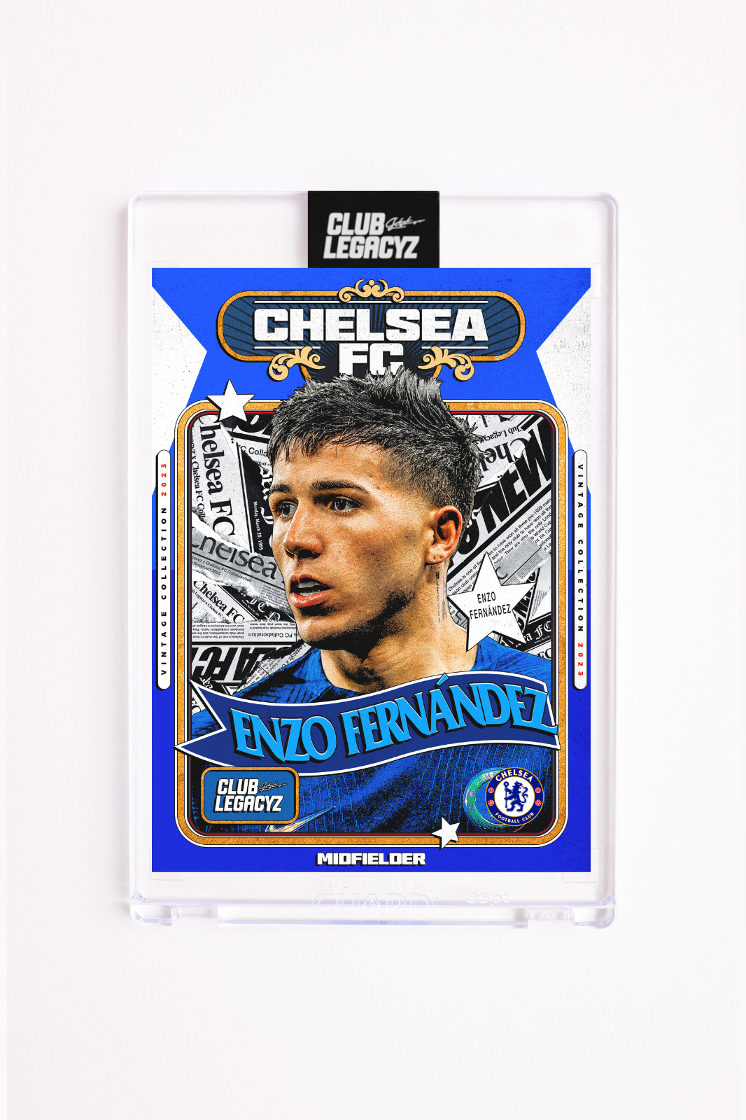 Chelsea FC - Enzo Fernández Retro Icon limited to 100